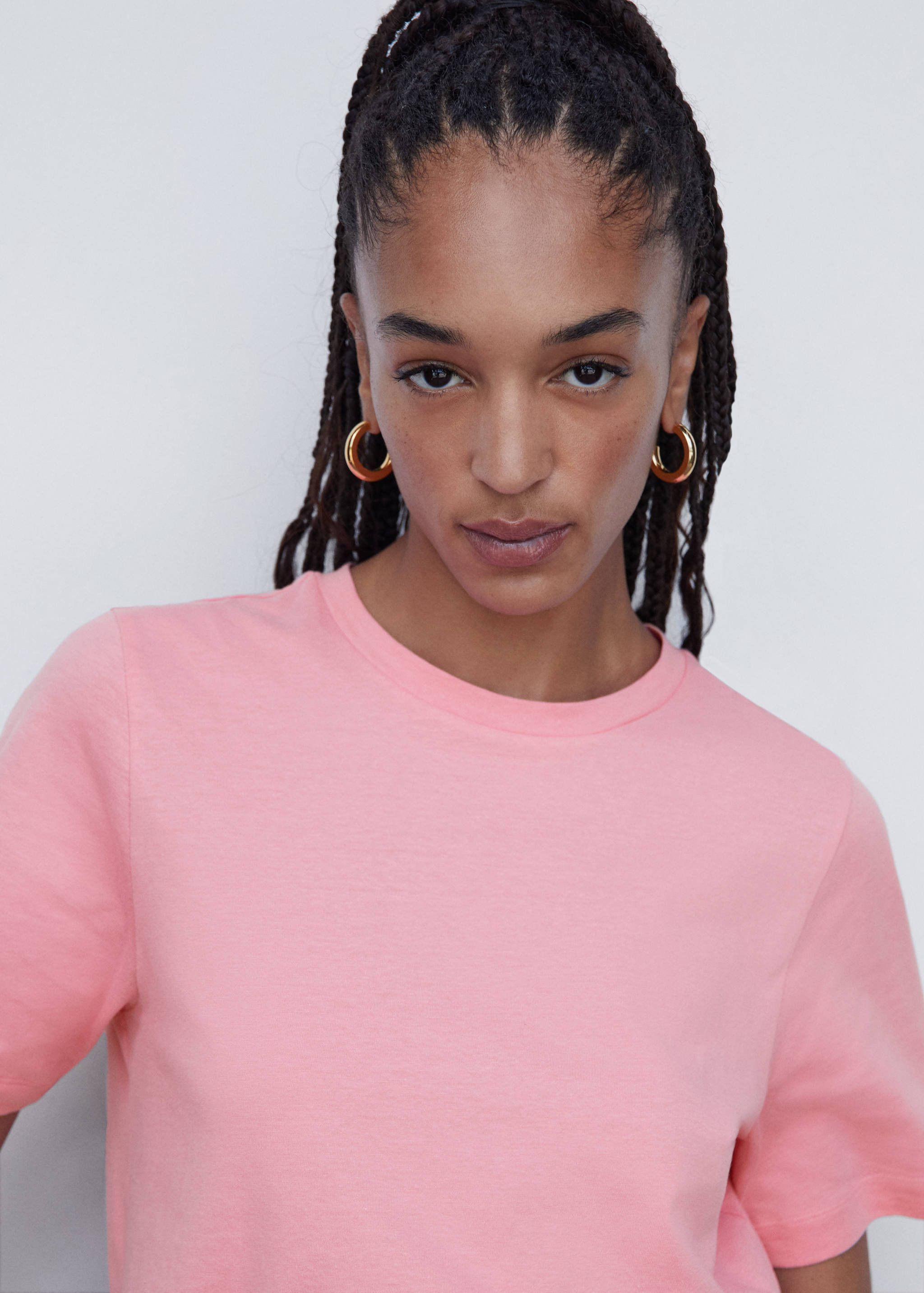 T-shirt coton manches courtes - Détail de l'article 1