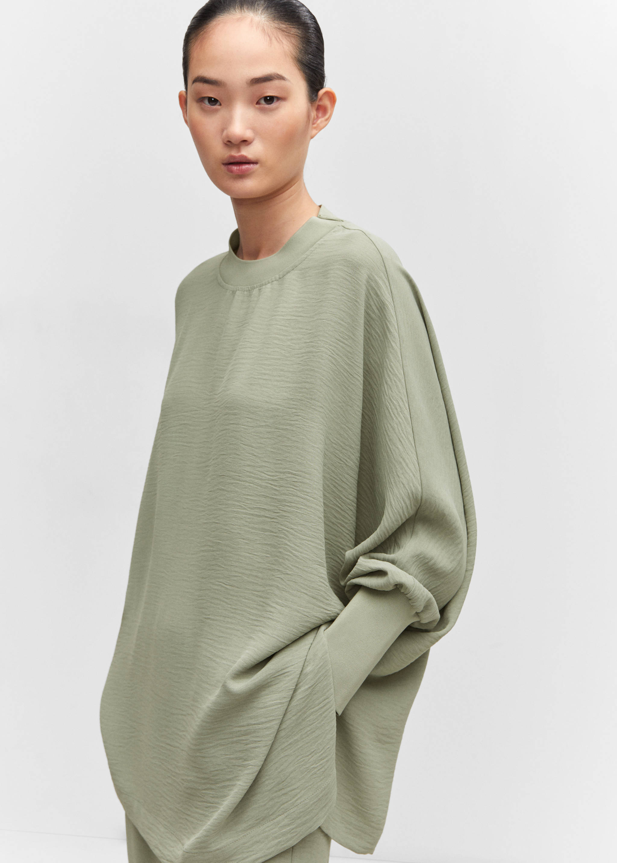 Sweat-shirt oversize texturé - Détail de l'article 2