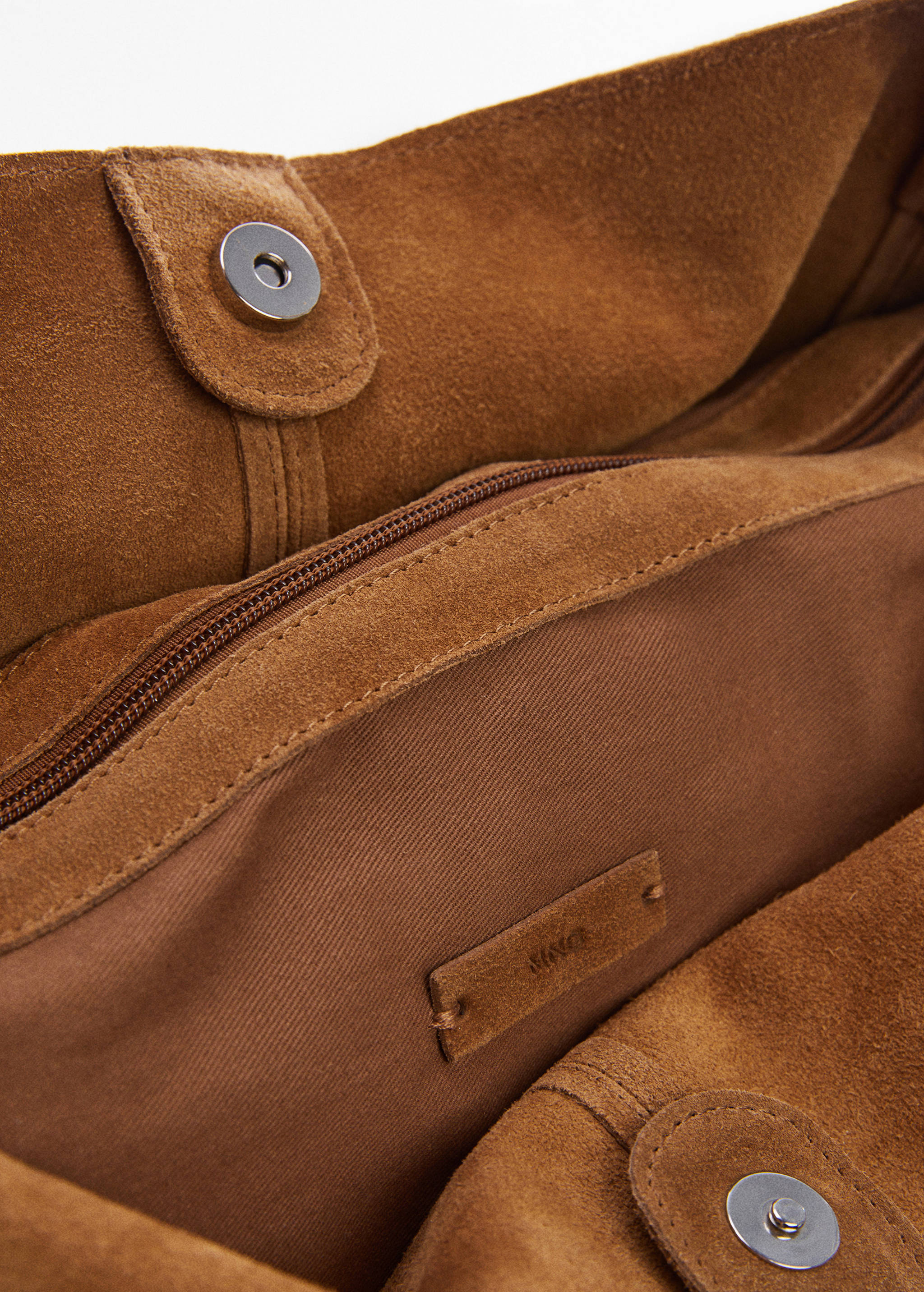 Leather shopper bag - Details of the article 2