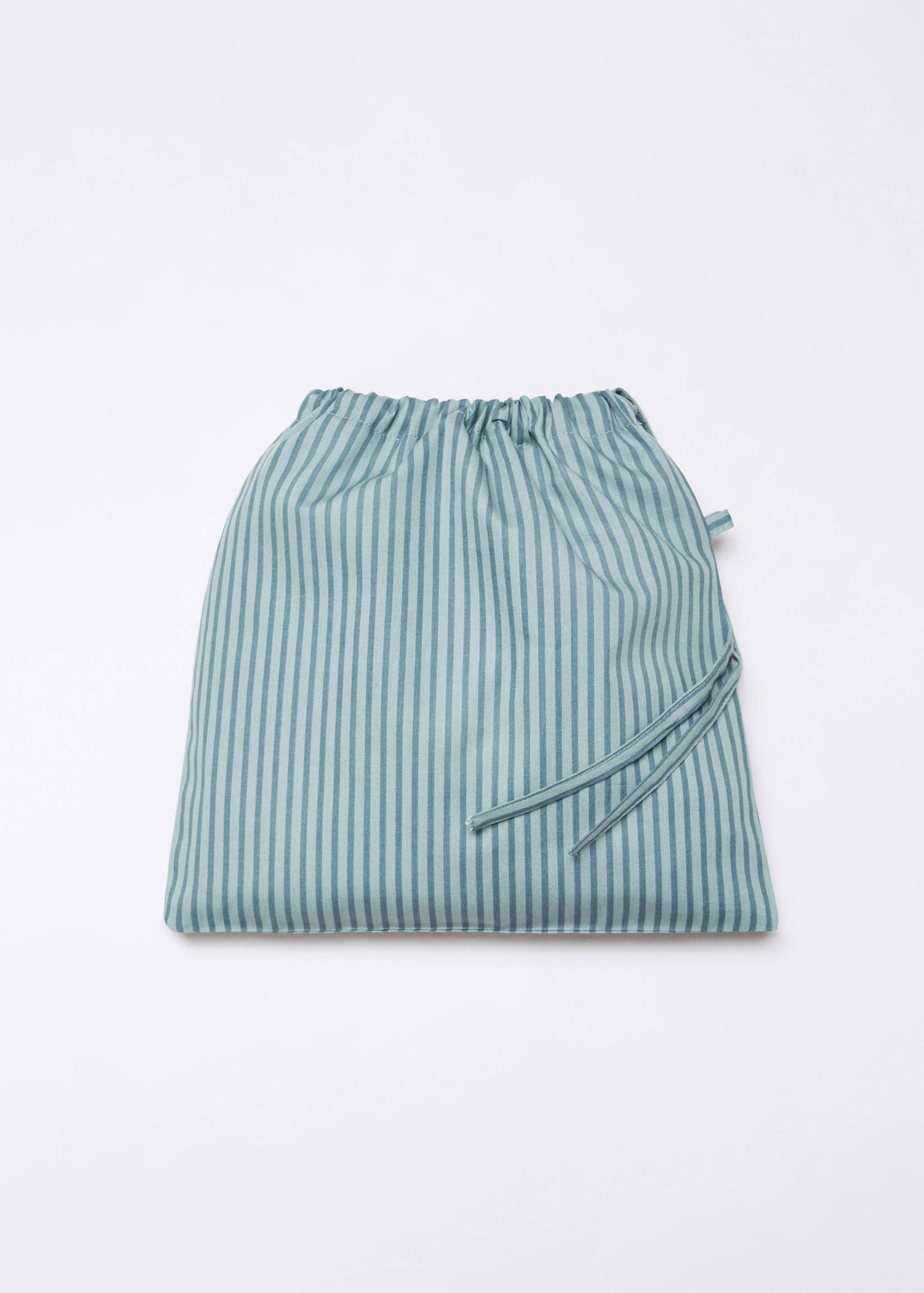 Striped cotton long pyjama - Details of the article 0