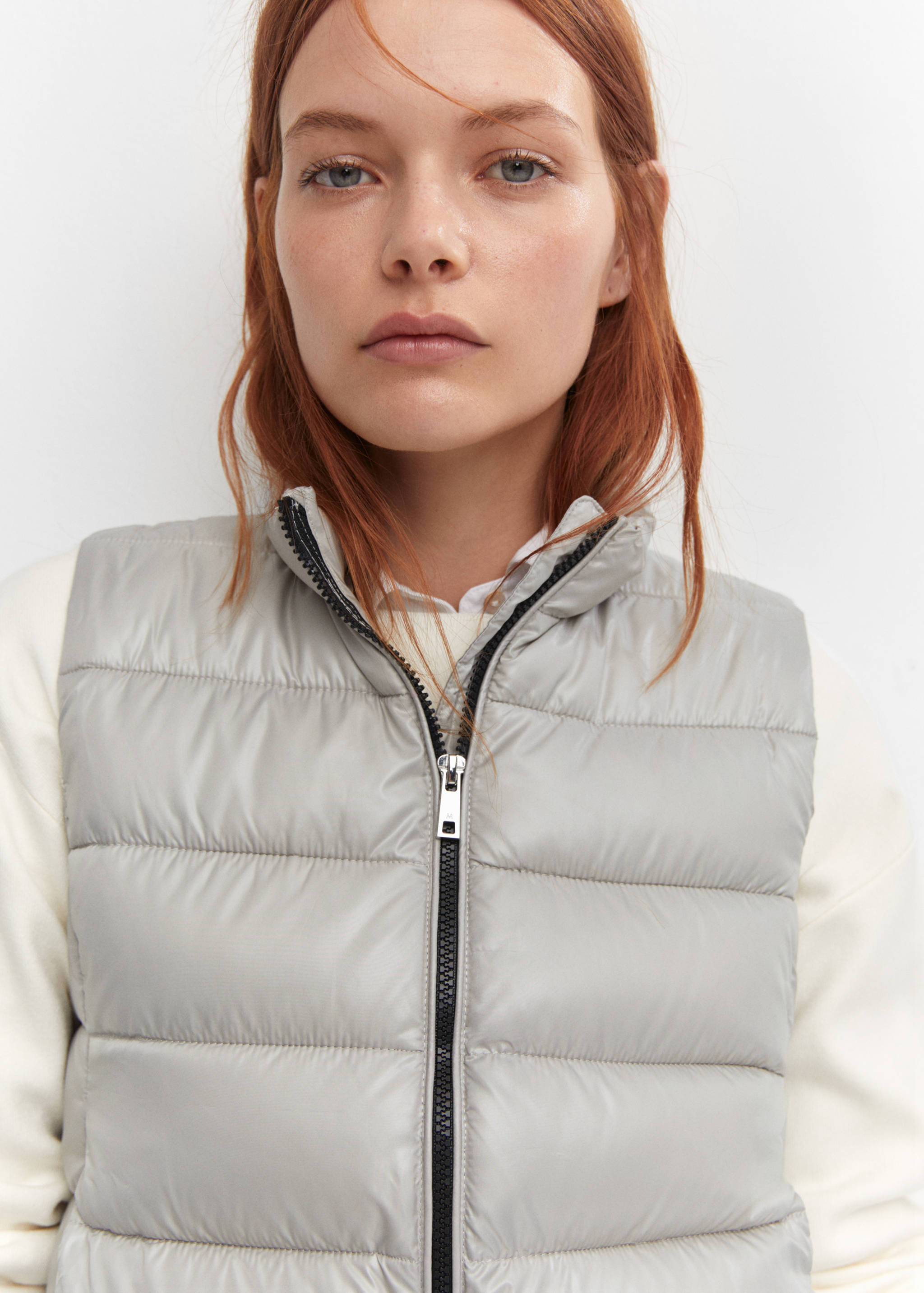 Ultra-light quilted gilet - Details of the article 1