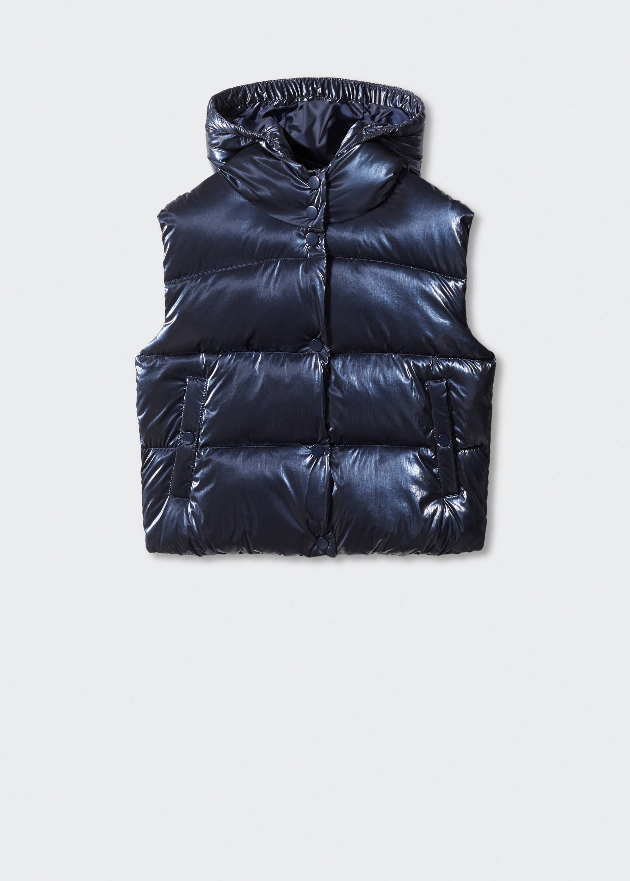 Gilet matelassé à capuche - Article sans modèle