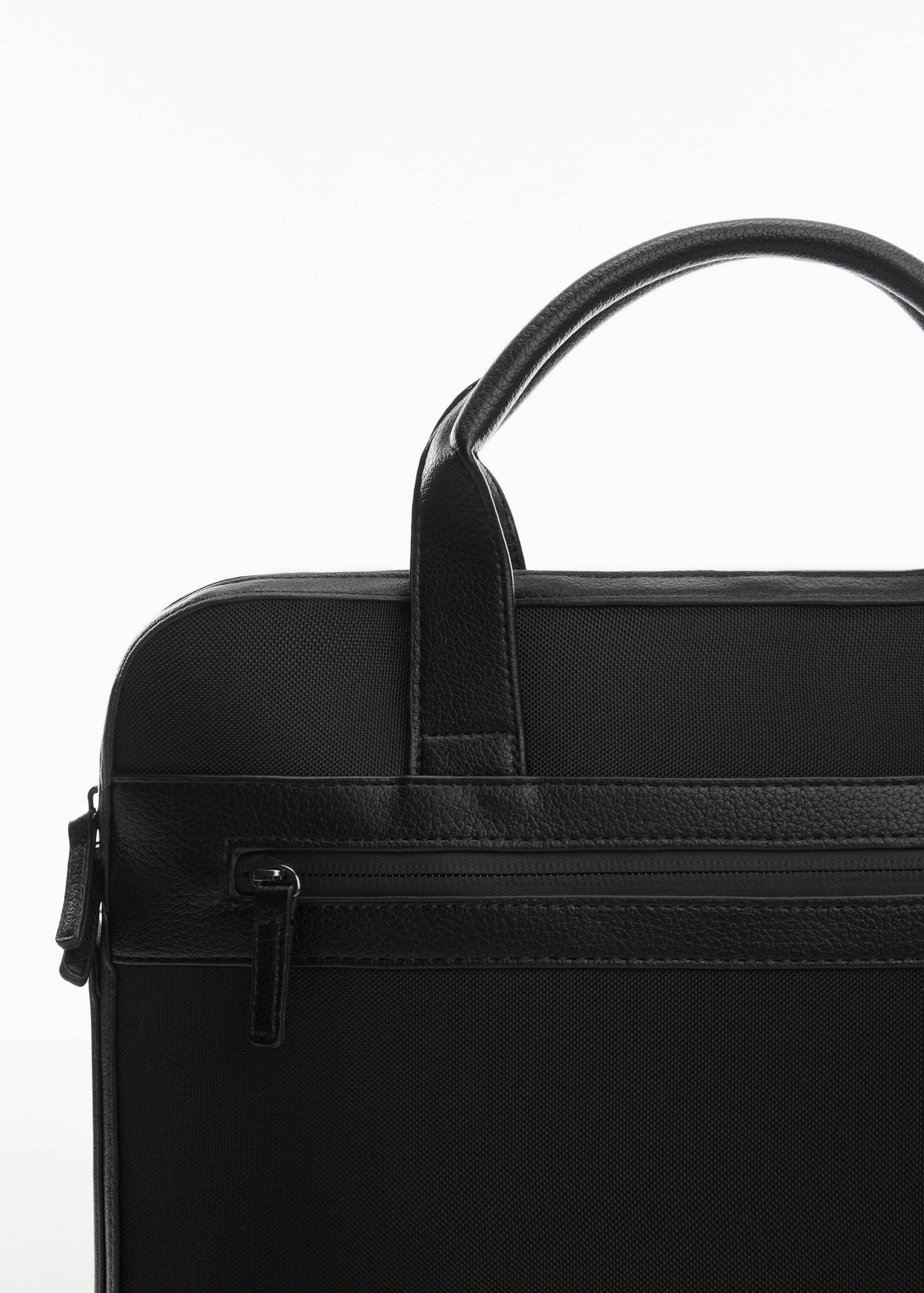 Faux-leather briefcase - Details of the article 2
