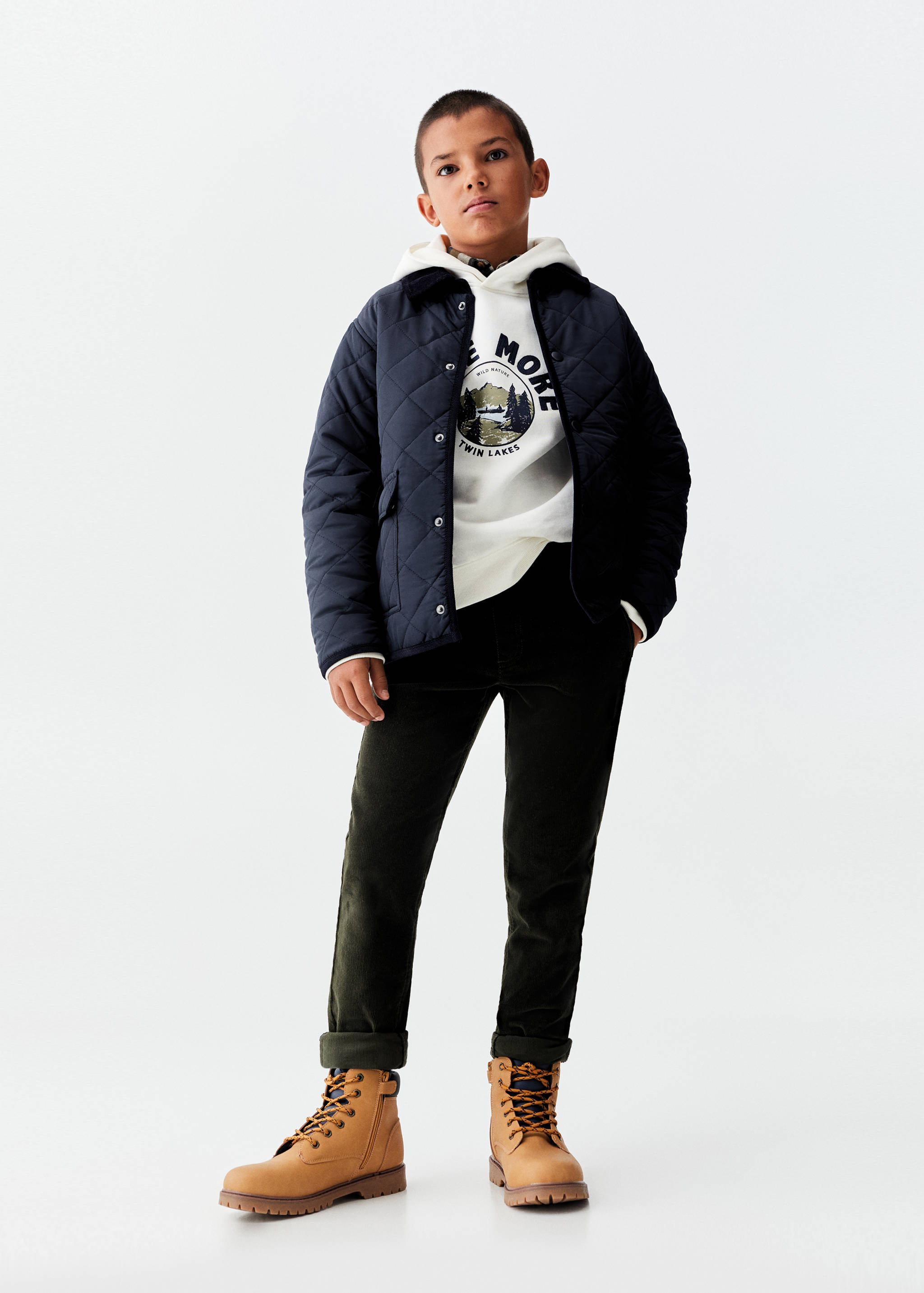 Quilted jacket - General plane