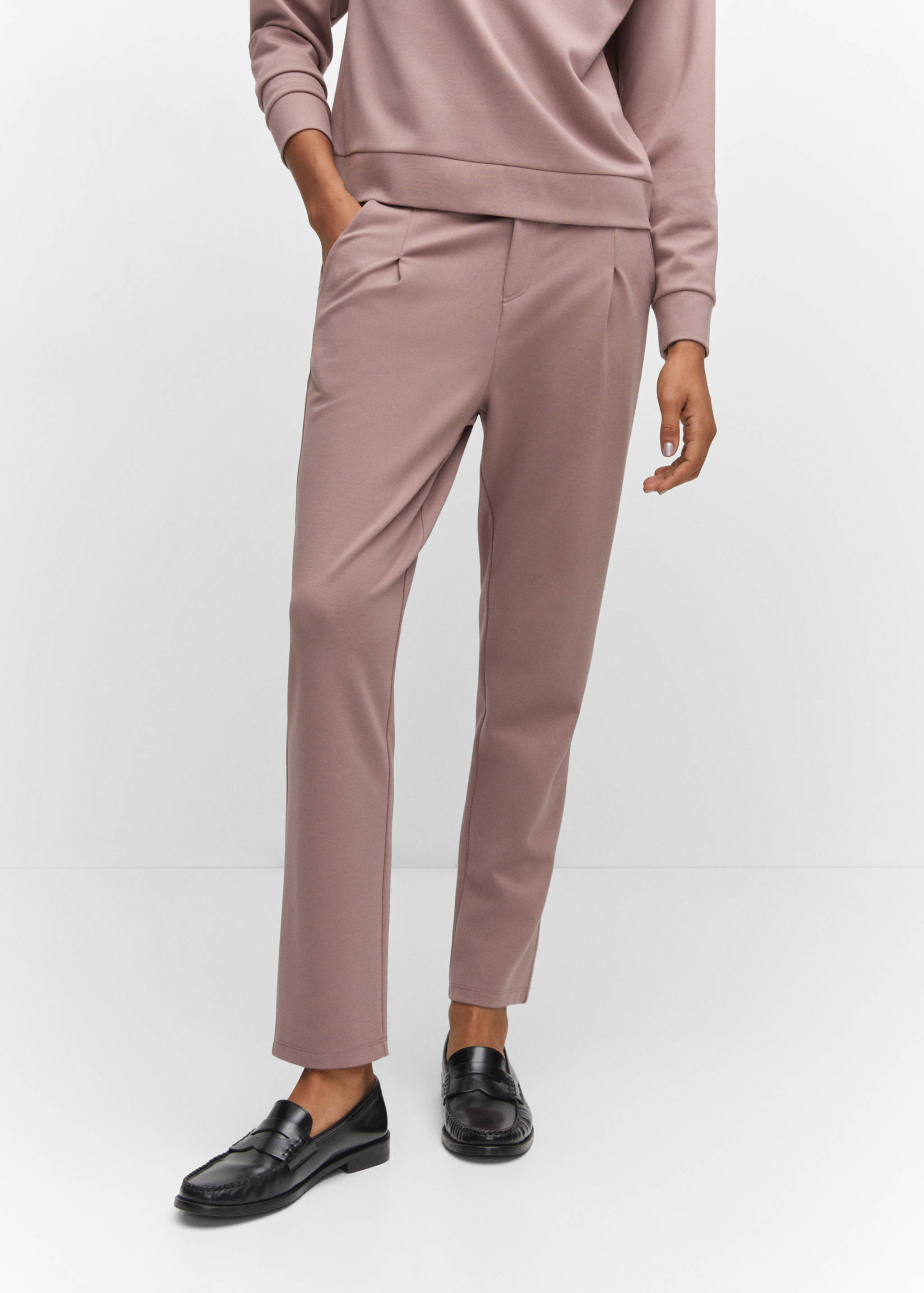 Pocket jogger trousers - Medium plane