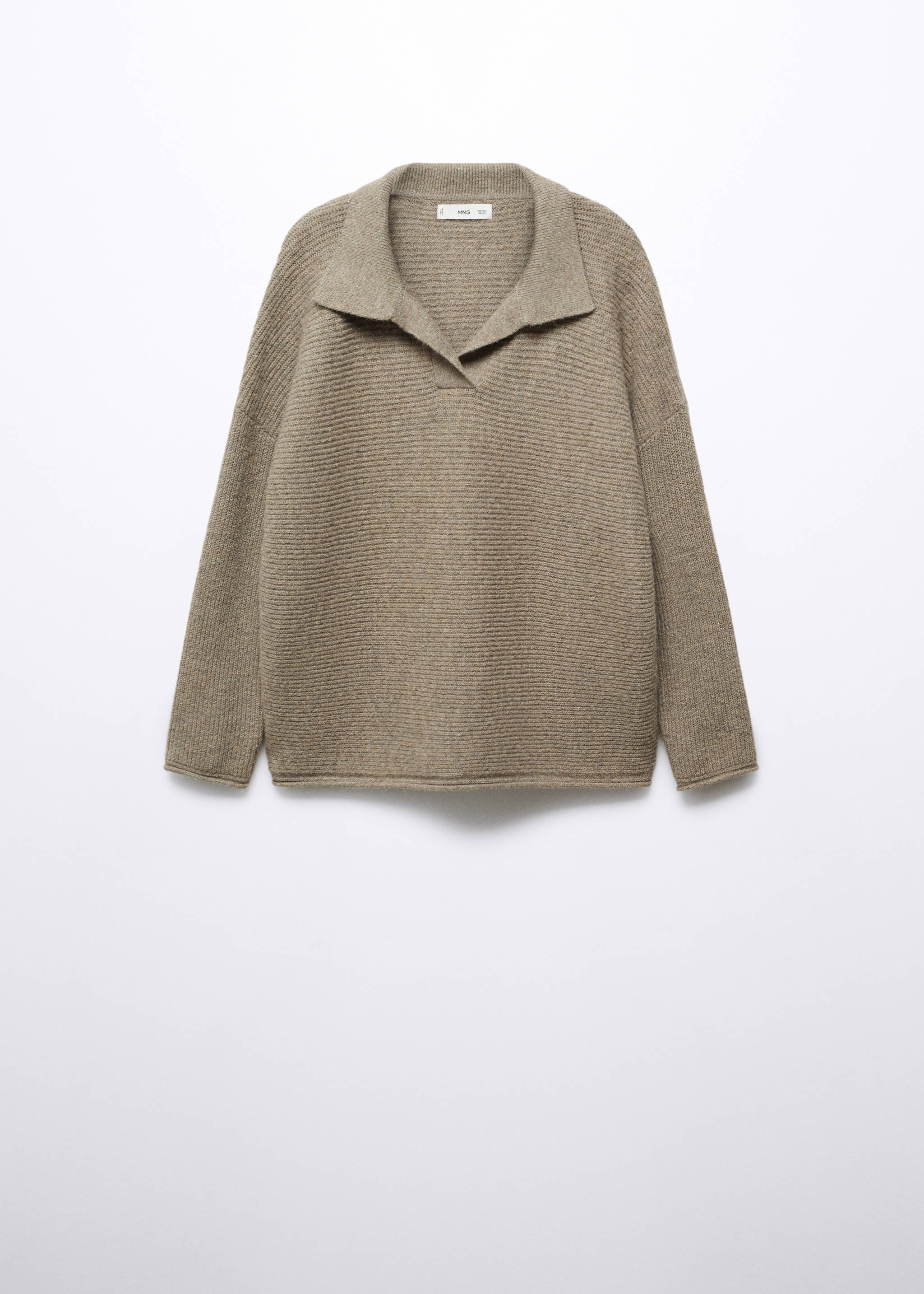 كنزة محبوكة كبيرة الحجم - منتج دون نموذج