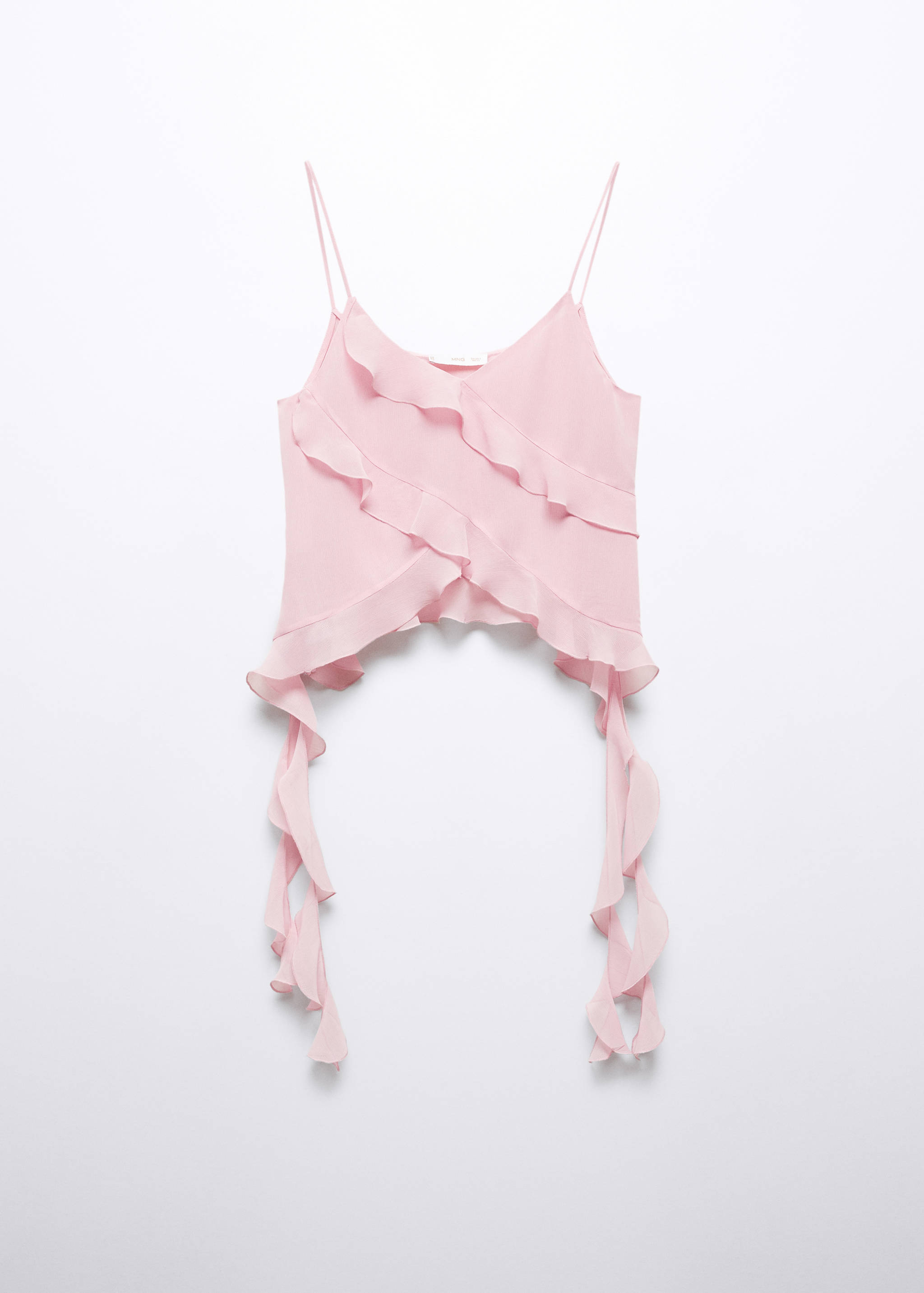 Chiffon ruffle top - Article without model