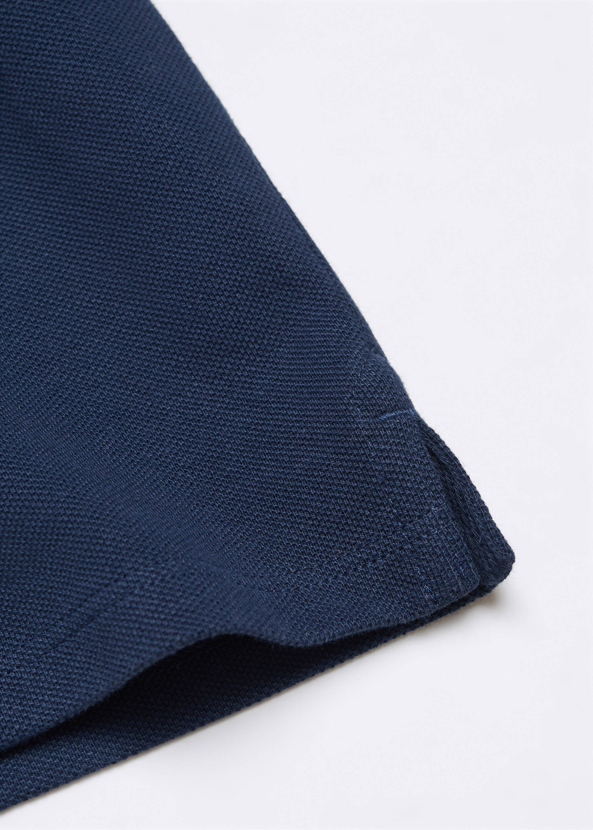 Long sleeves cotton polo - Details of the article 8