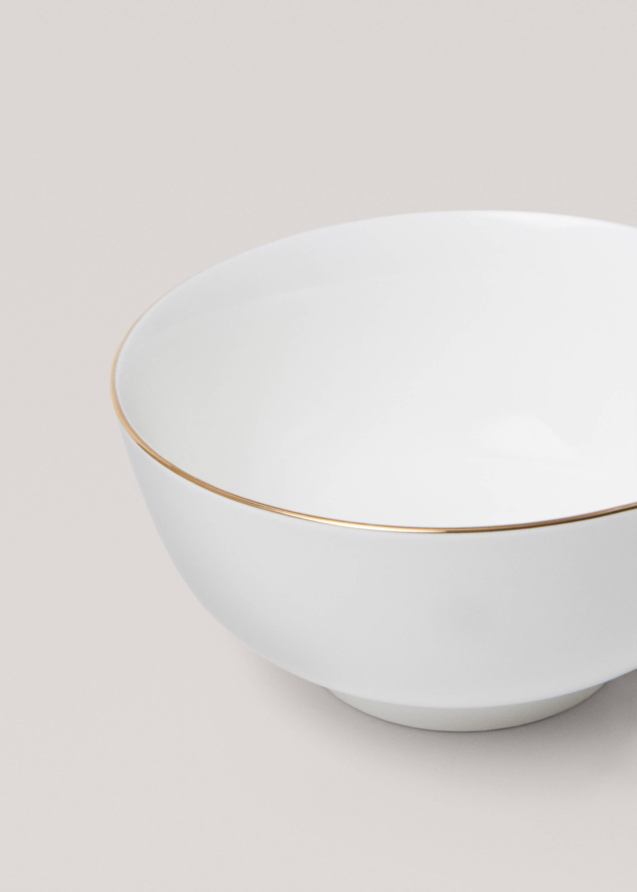 Taça bone china com risco na borda - Pormenor do artigo 2