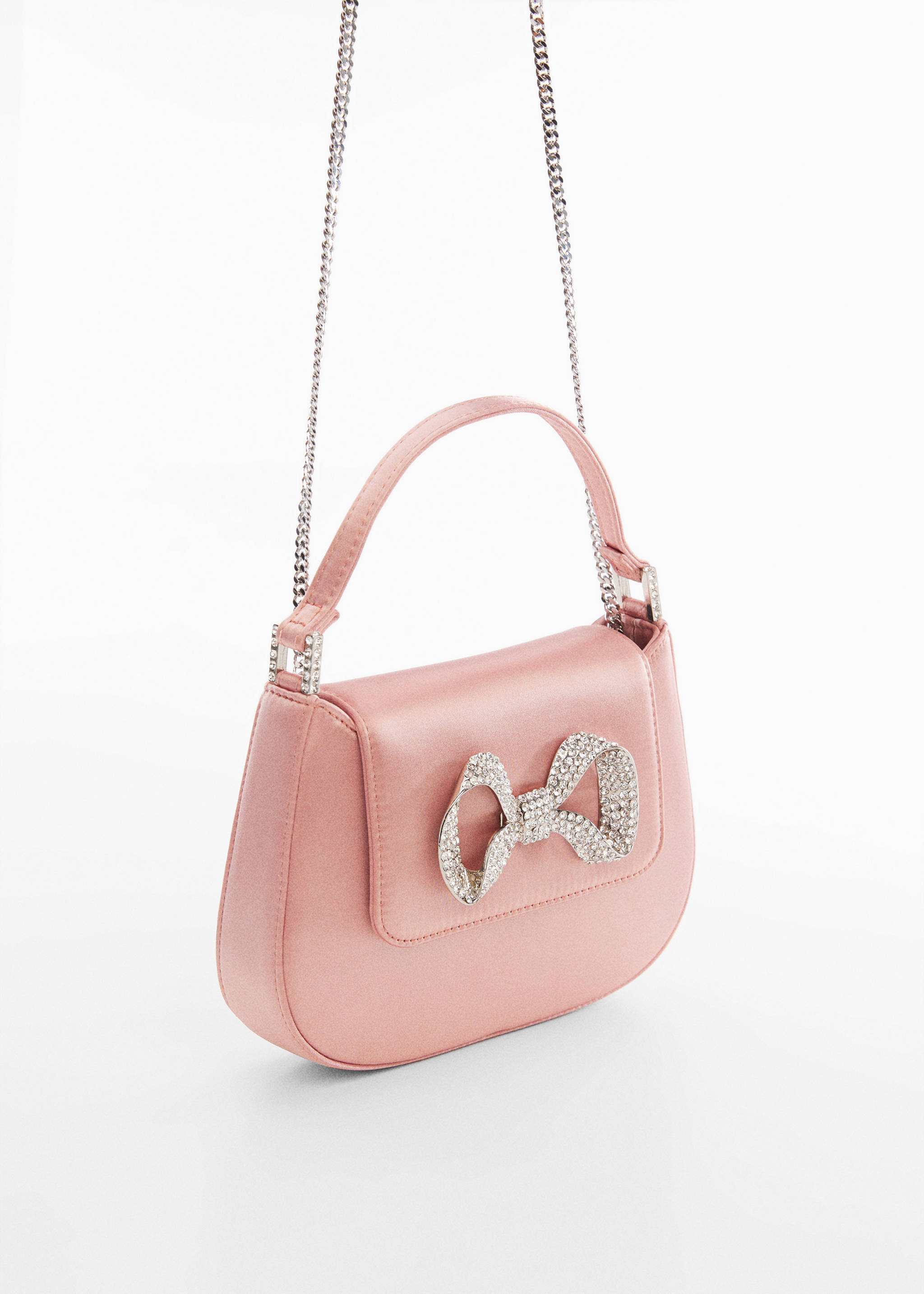 حقيبة ستراس بطيات - رؤية وسط