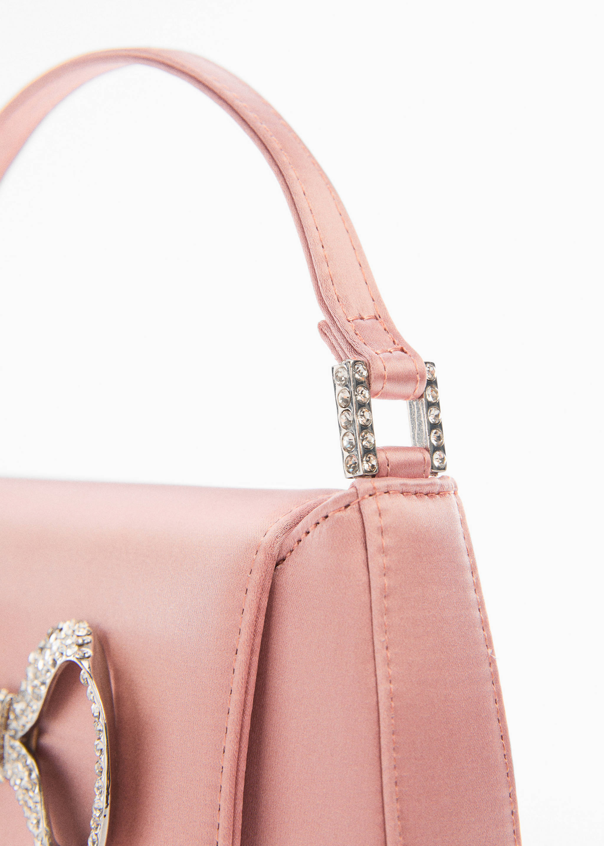 حقيبة ستراس بطيات - تفاصيل المنتج 3