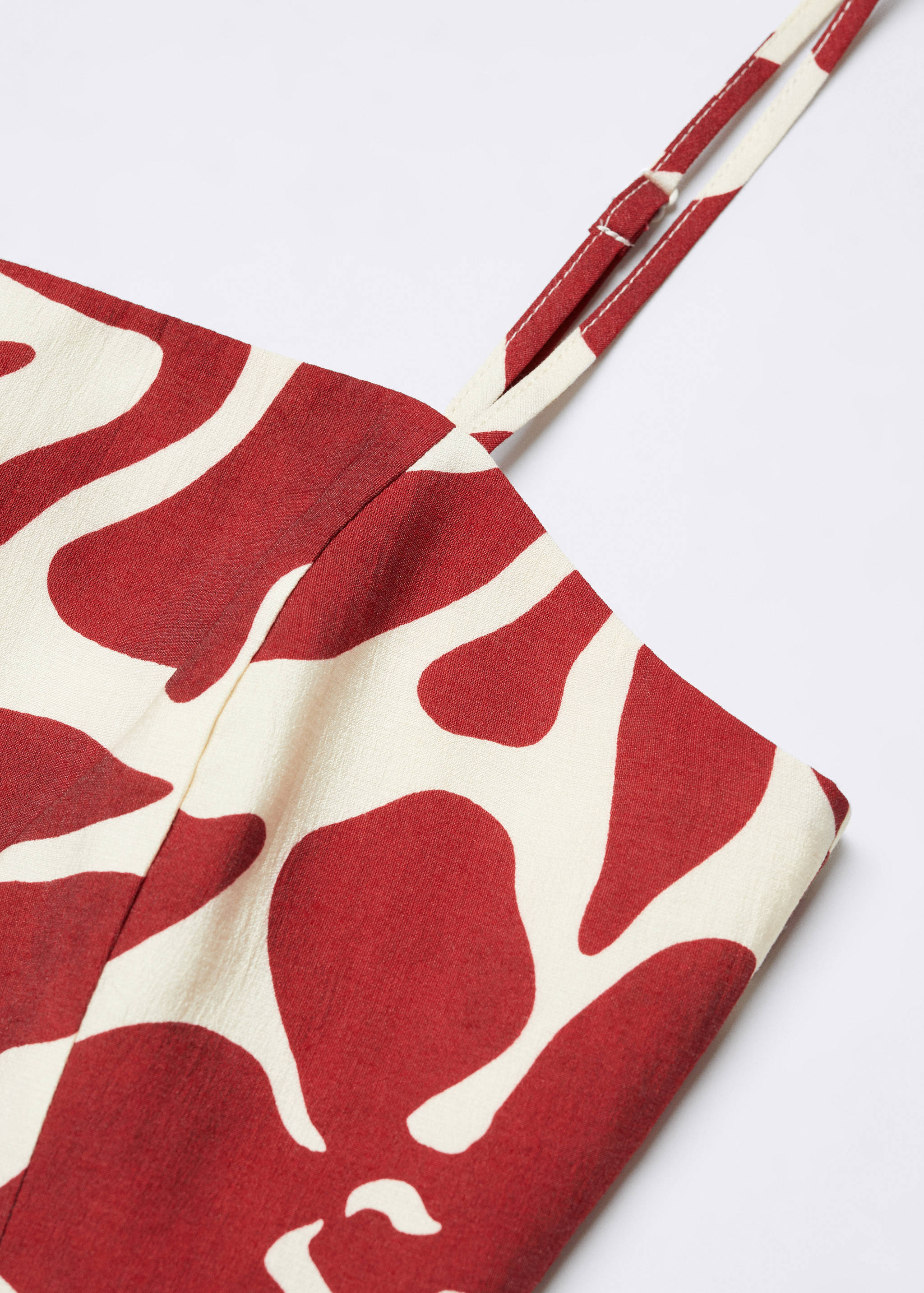 Printed crop top - Details of the article 8