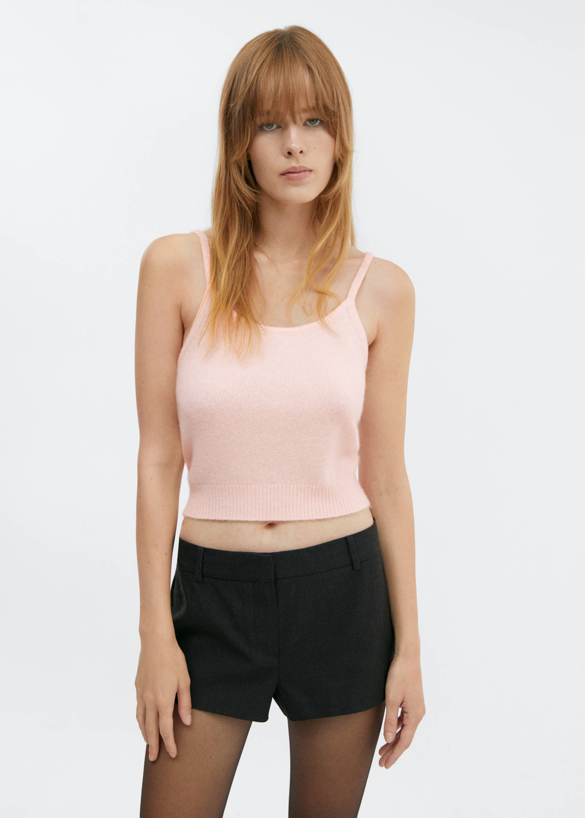 Top tirantes cashmere - Plano medio