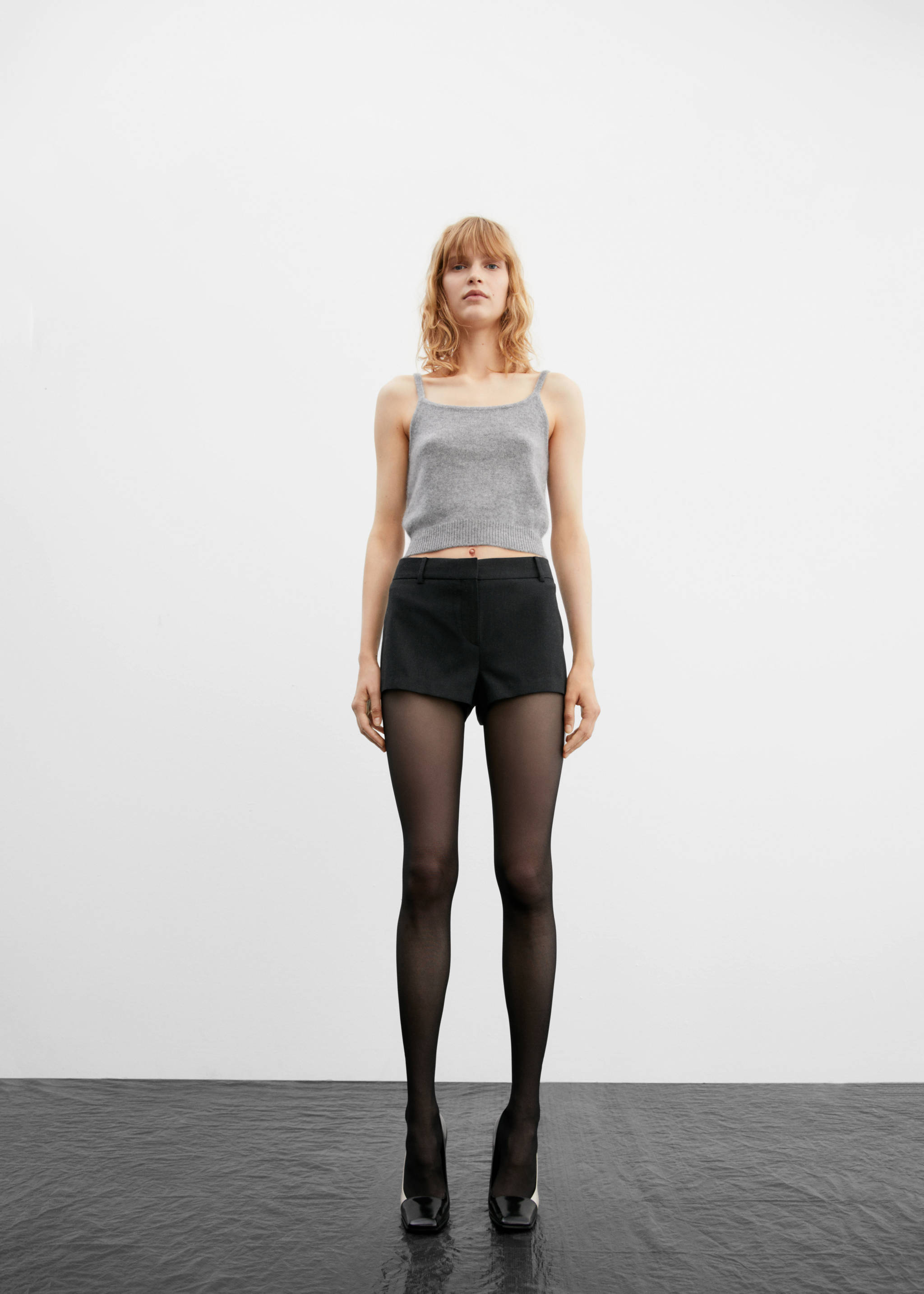 Top tirantes cashmere - Plano general