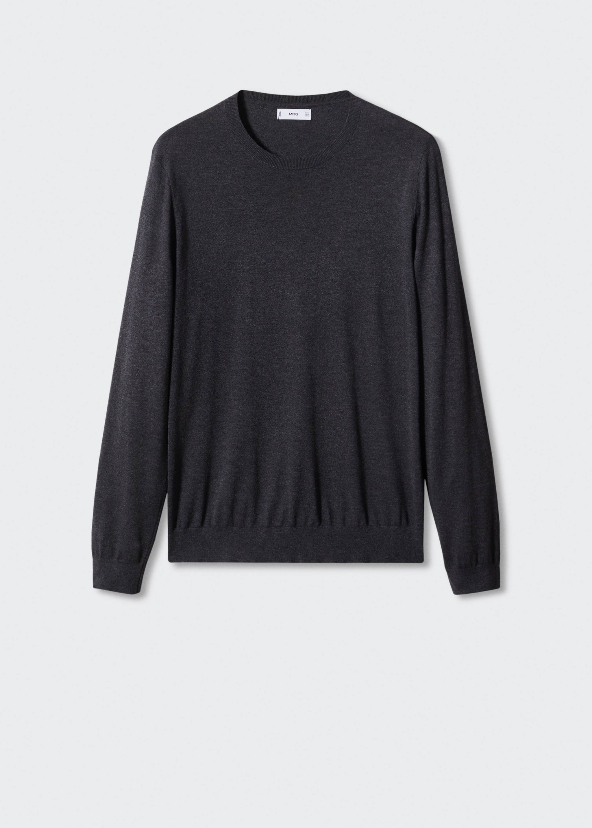 Modal ve ipek kumaşlı ince kazak - Modelsiz ürün