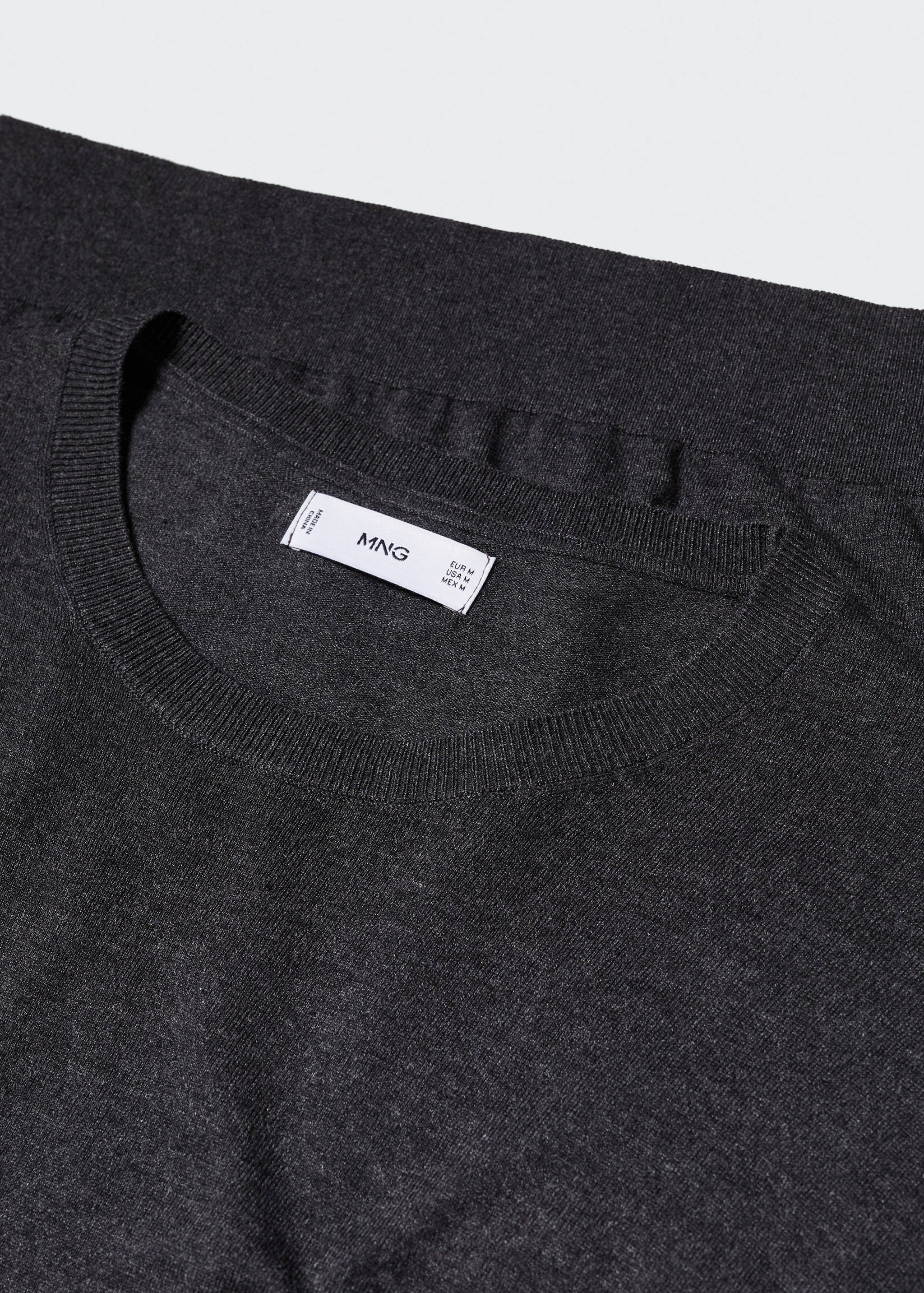 Modal ve ipek kumaşlı ince kazak - Ürün detayı 8