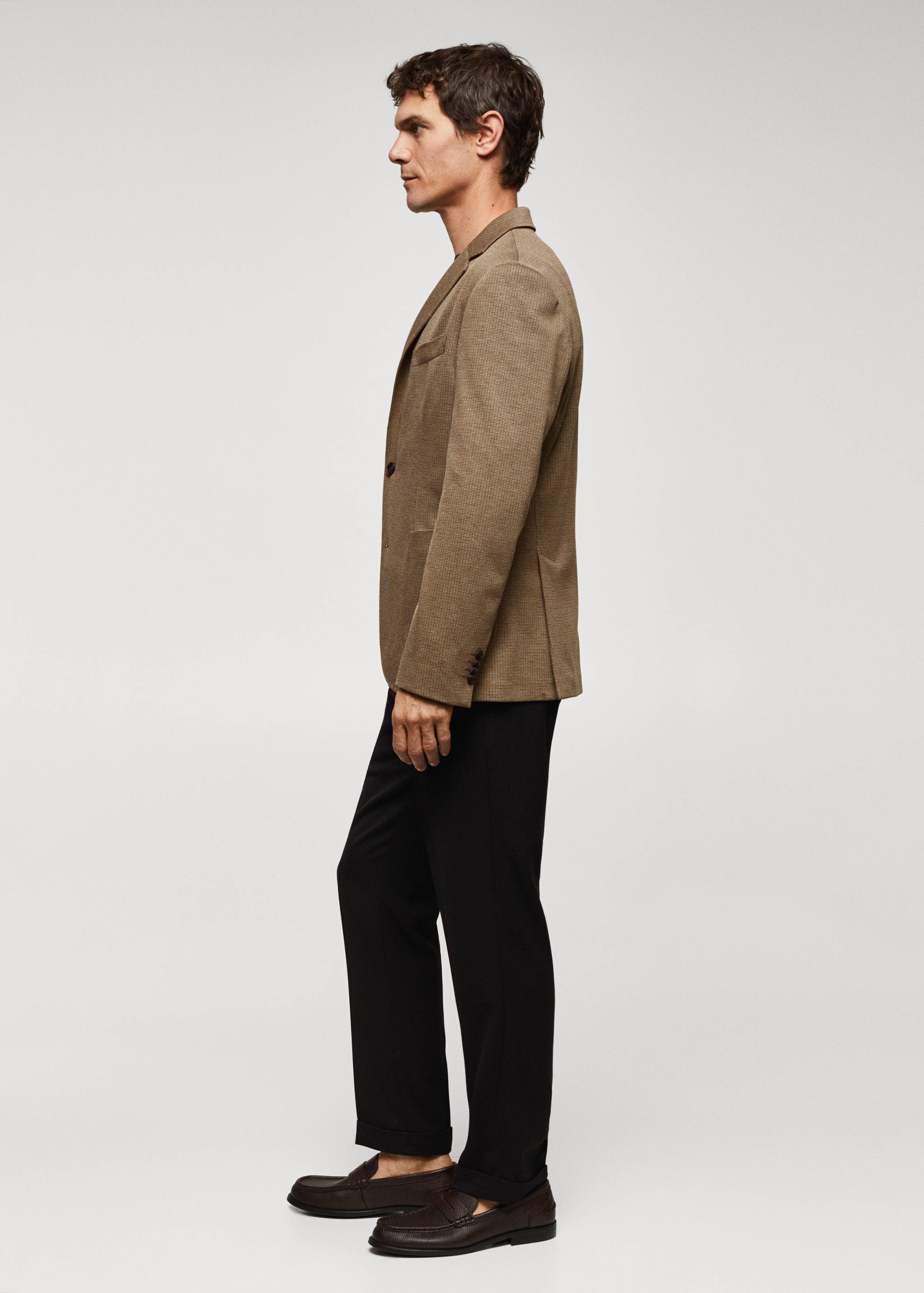 Marynarka slim fit w mikropepitkę - Szczegóły artykułu 2