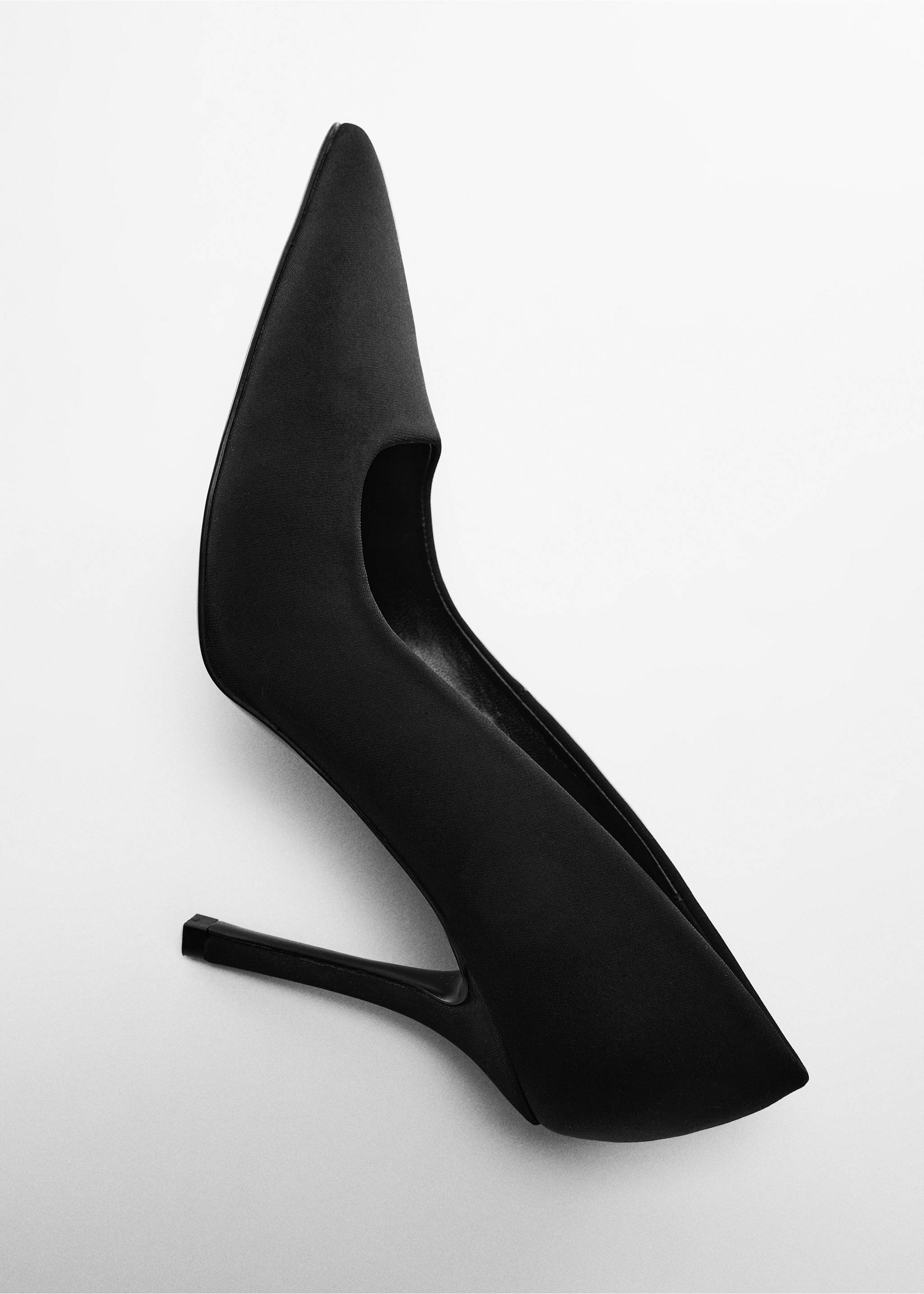 High-heeled shoes - Details of the article 5, Black. Ref: 57065970-00.