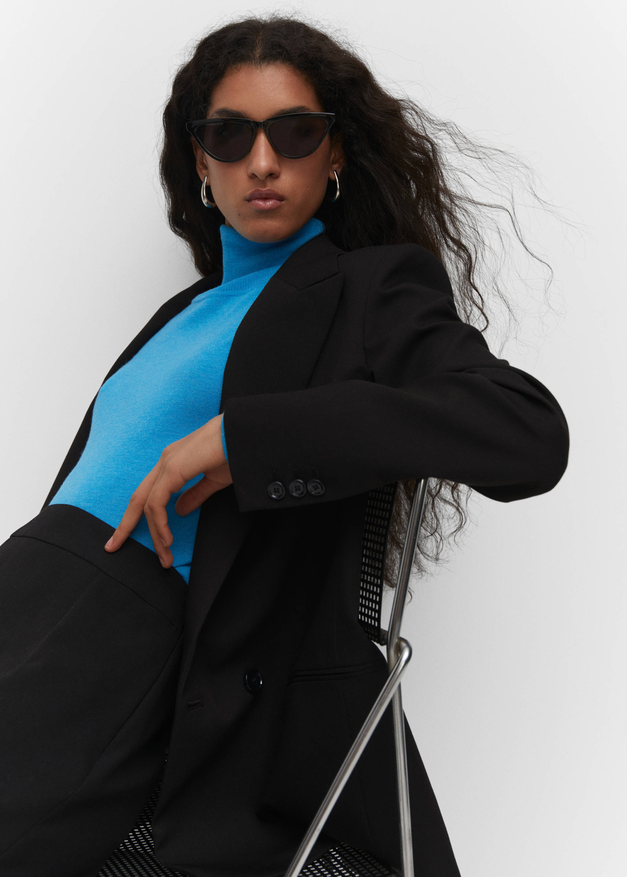 Pull-over maille fine col roulé - Détail de l'article 2