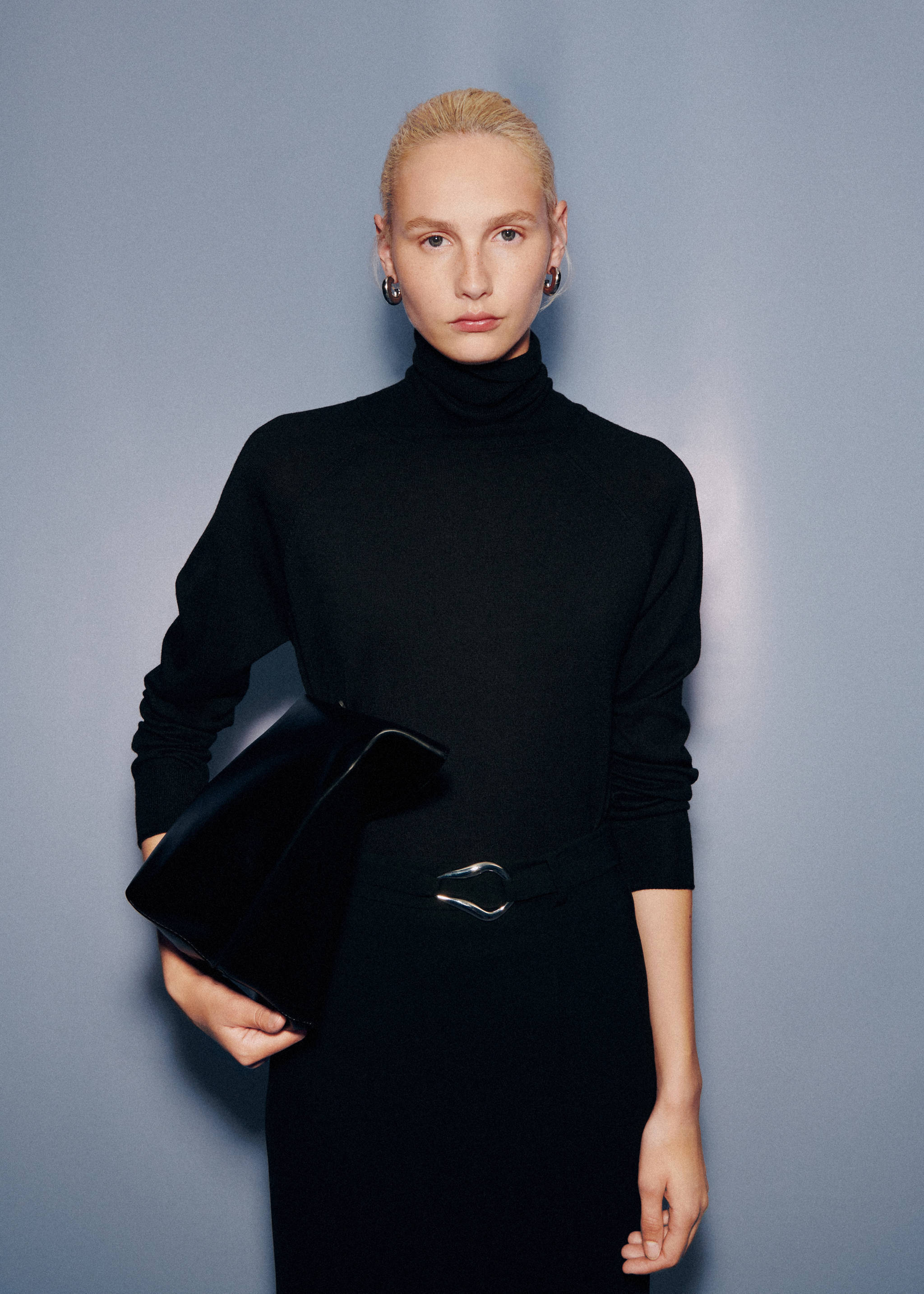 Pull-over maille fine col roulé - Détail de l'article 7