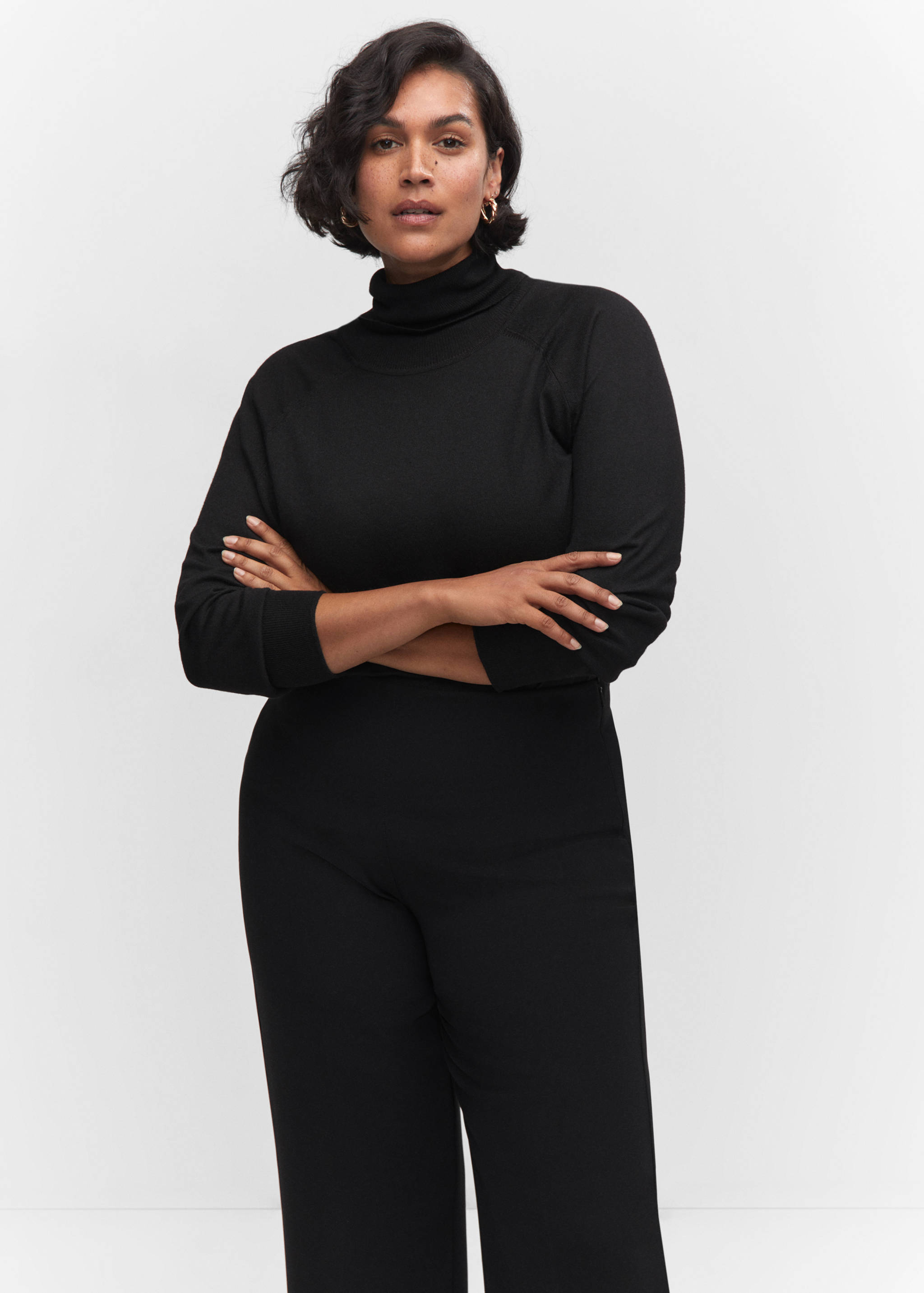 Pull-over maille fine col roulé - Détail de l'article 5