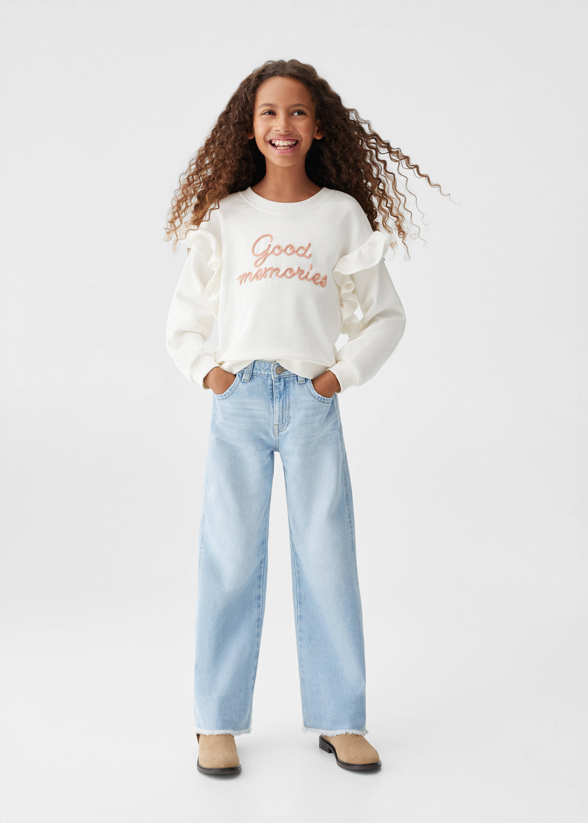 Wide leg  jeans - General plane