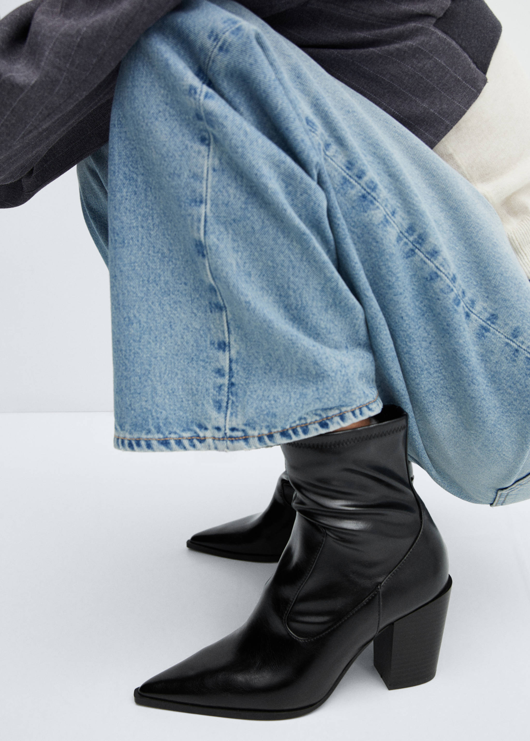 Bottines pointues fermeture Éclair - Détail de l'article 9