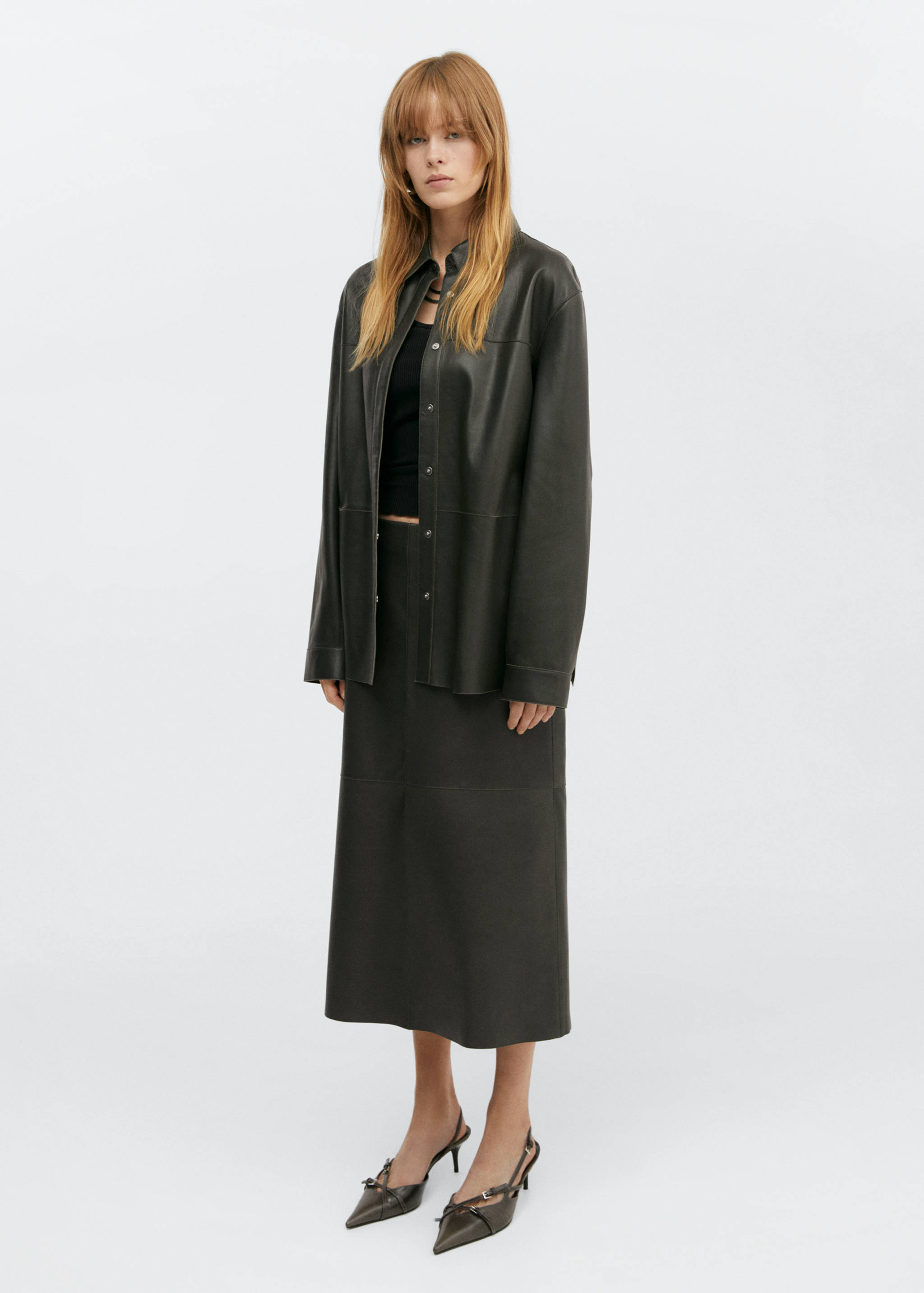 Sobrecamisa piel - Plano general