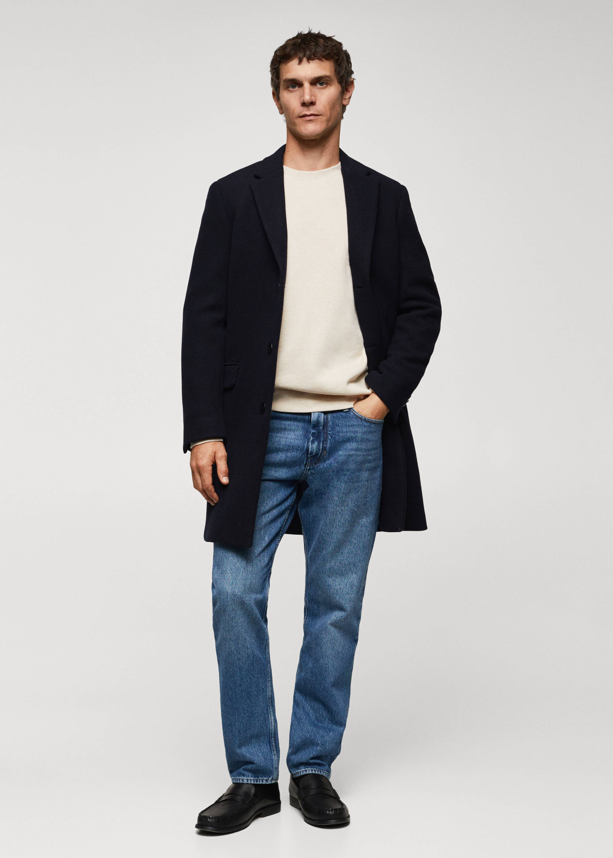 Sweat-shirt léger coton - Plan général