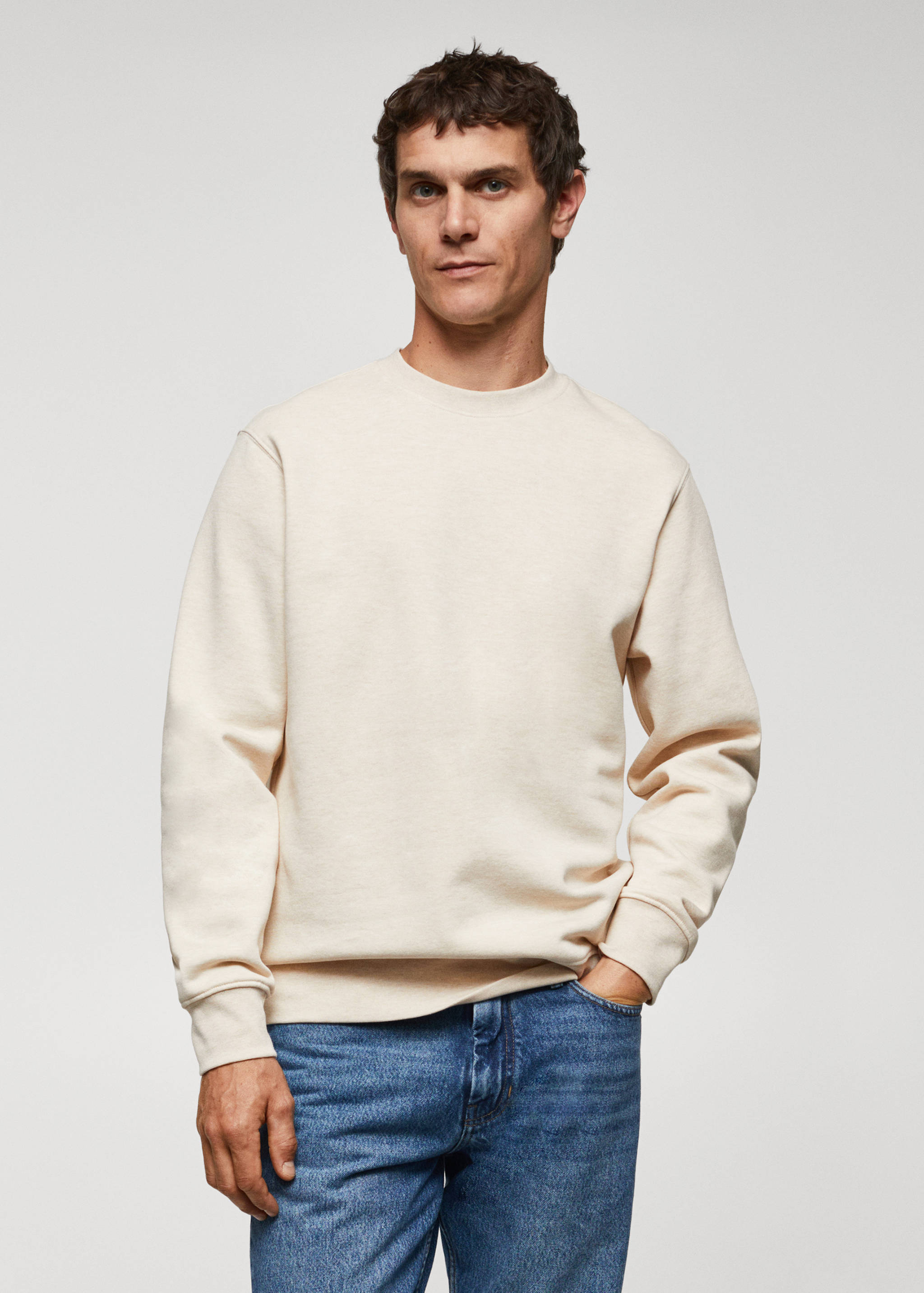 Sweat-shirt léger coton - Plan moyen