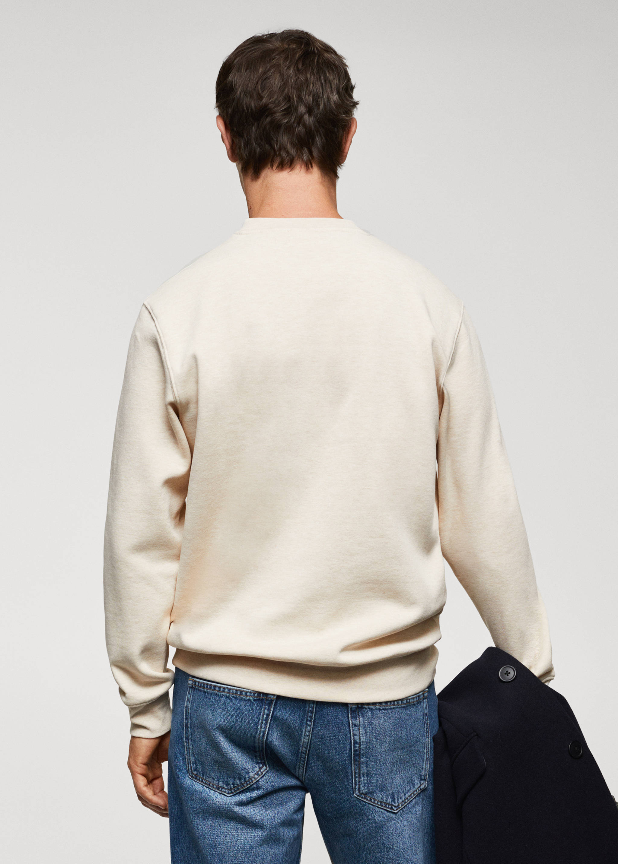 Sweat-shirt léger coton - Verso de l’article