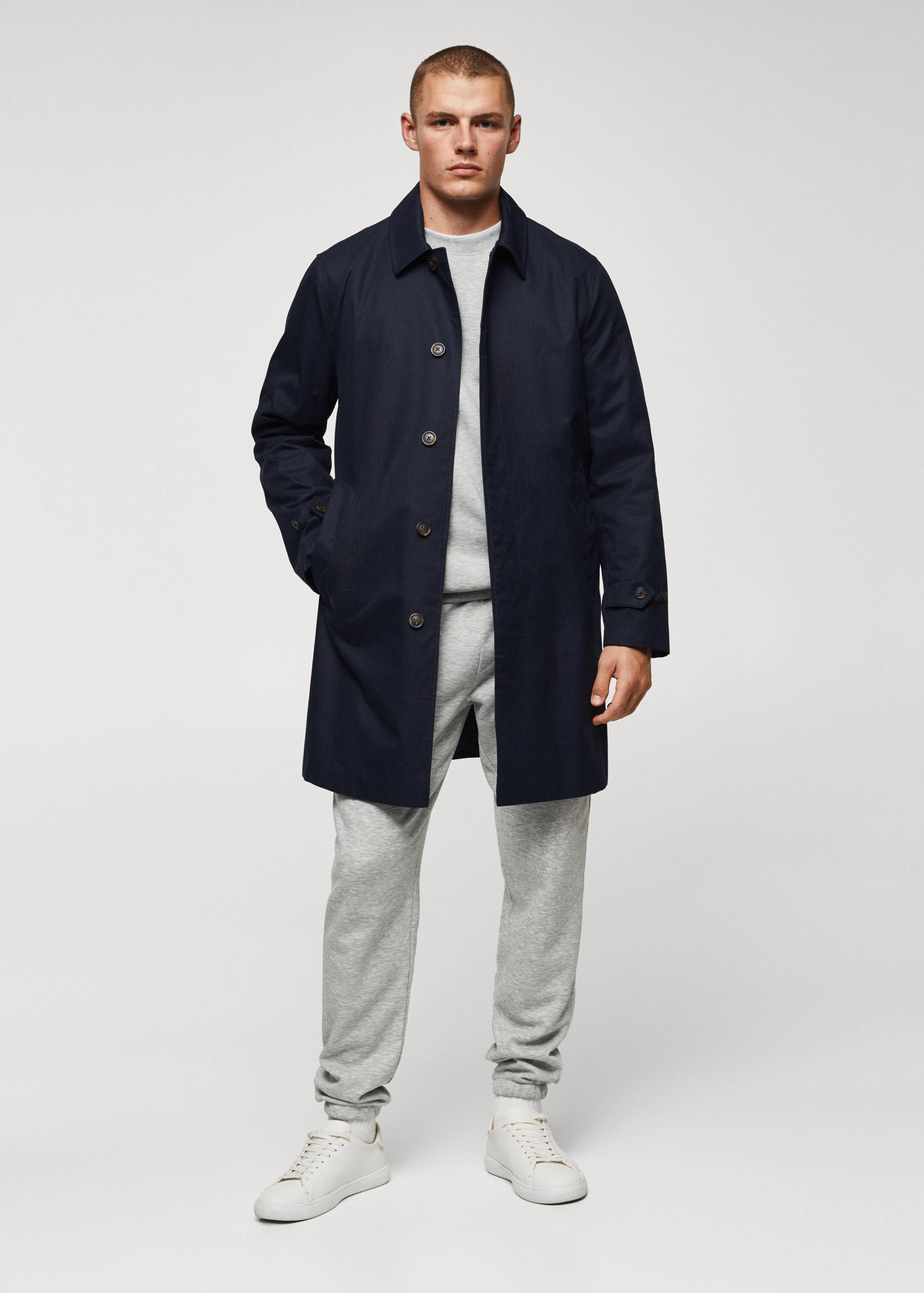 Sweat-shirt léger coton - Plan général