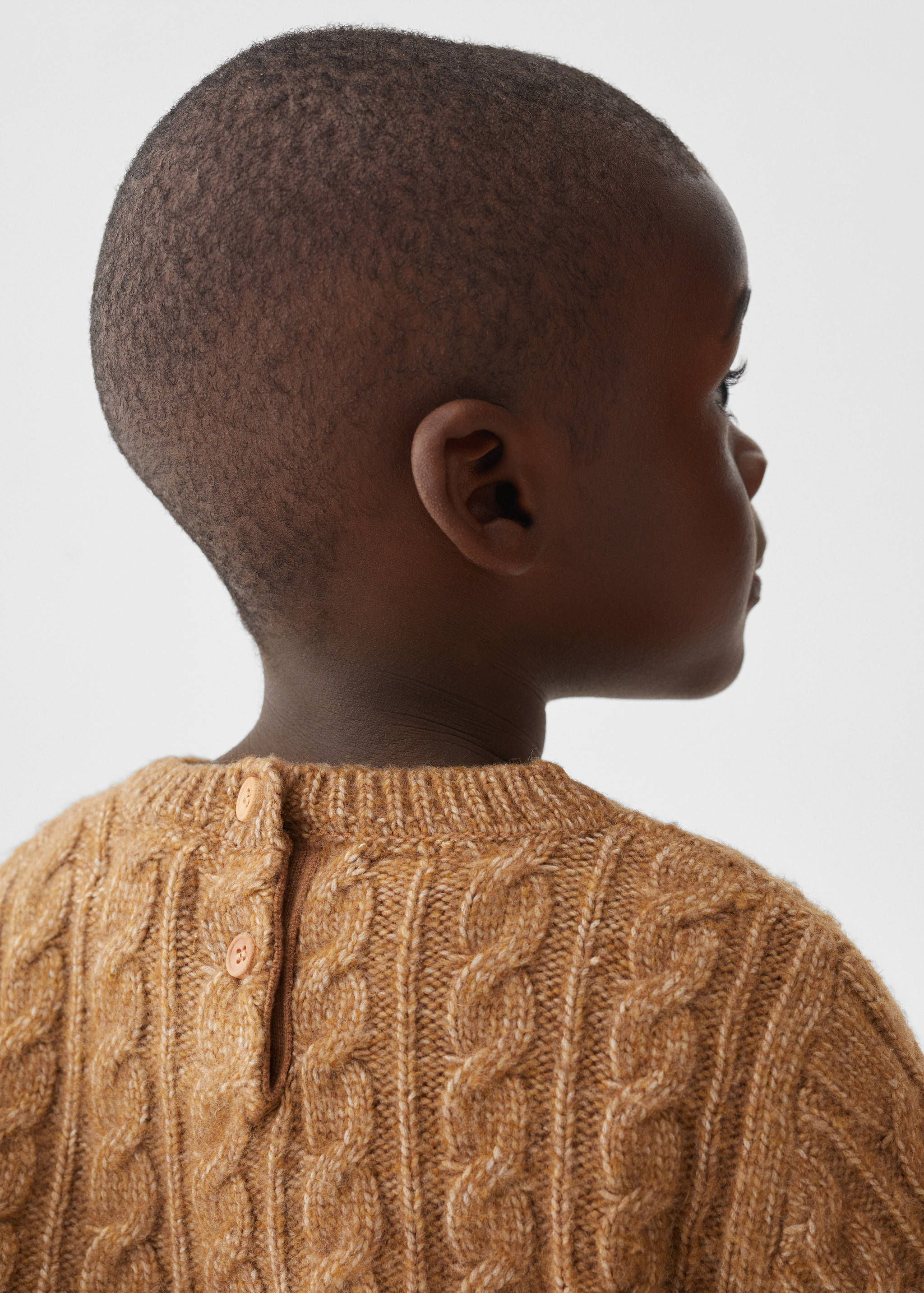 Braided knitted sweater - Details of the article 1