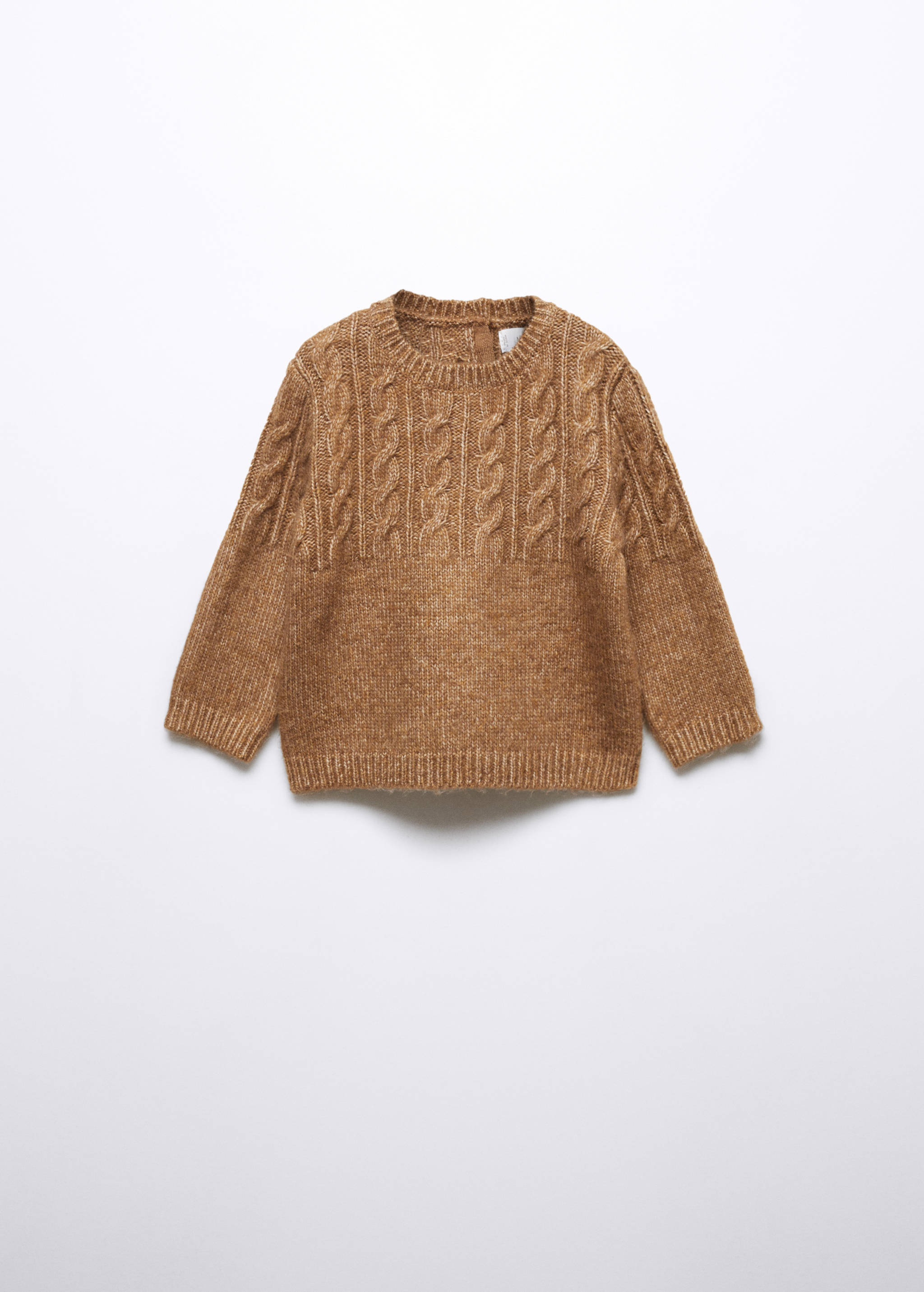 Braided knitted sweater - Article without model