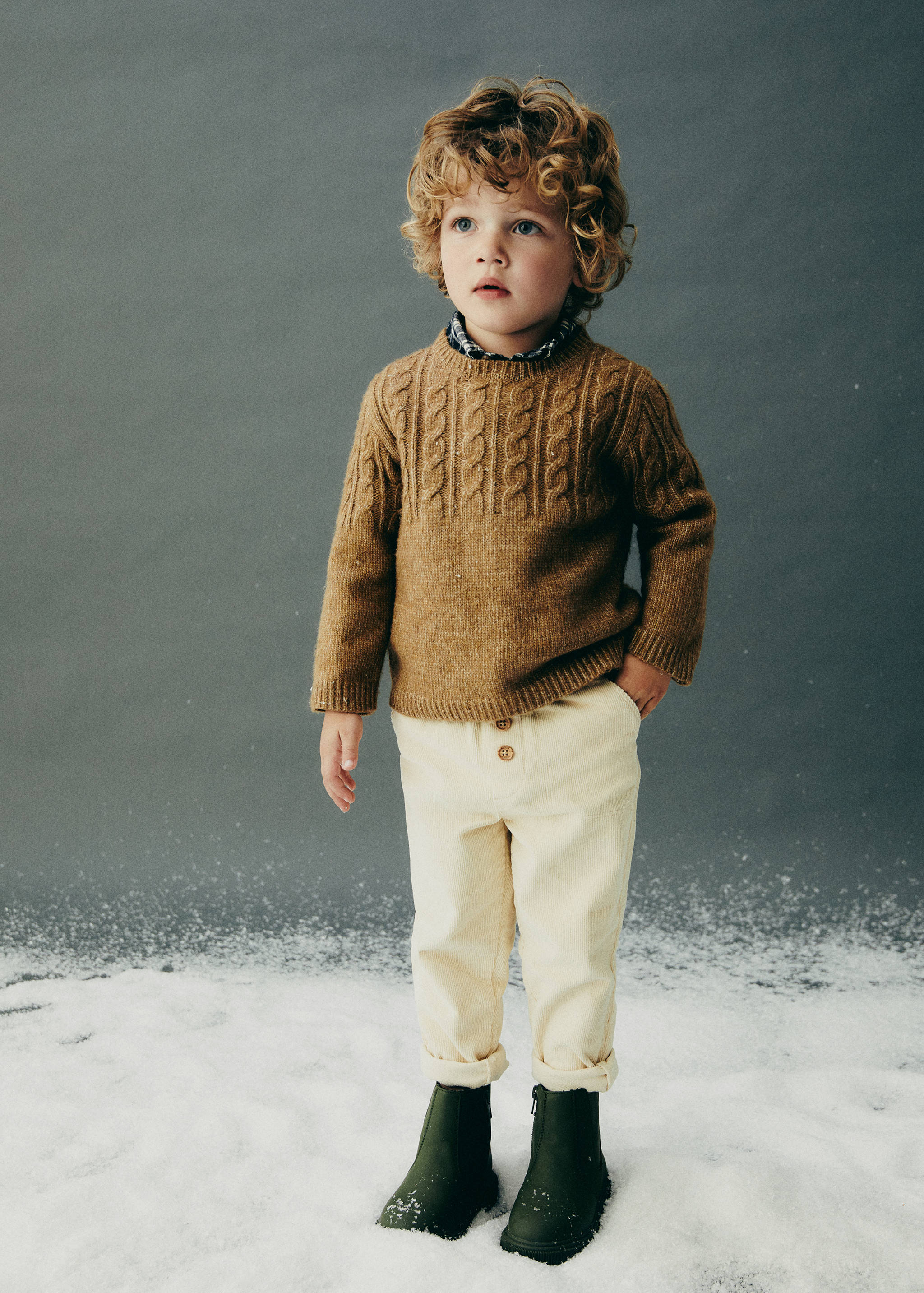 Braided knitted sweater - Details of the article 5