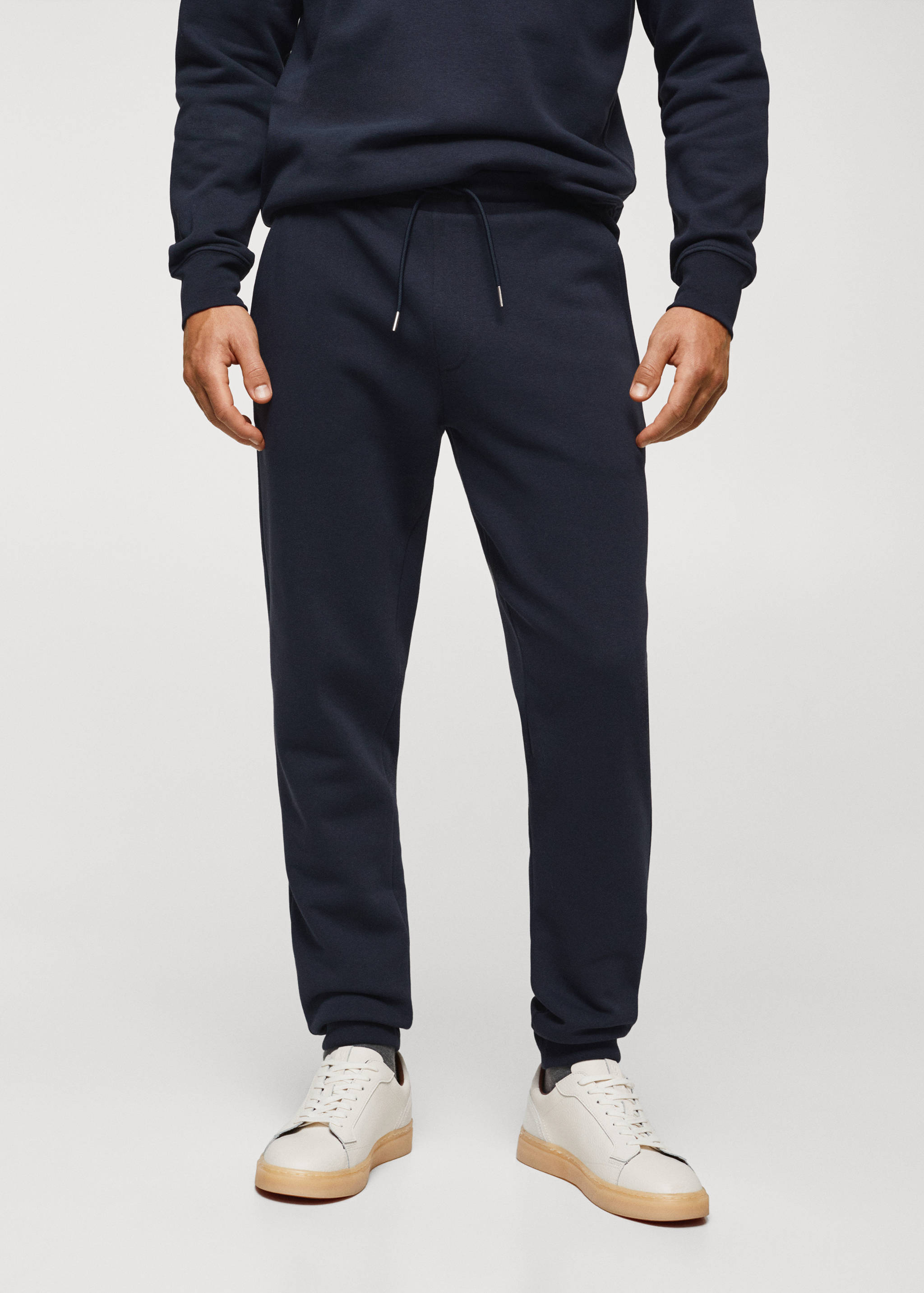 Pantalon jogger coton - Plan moyen