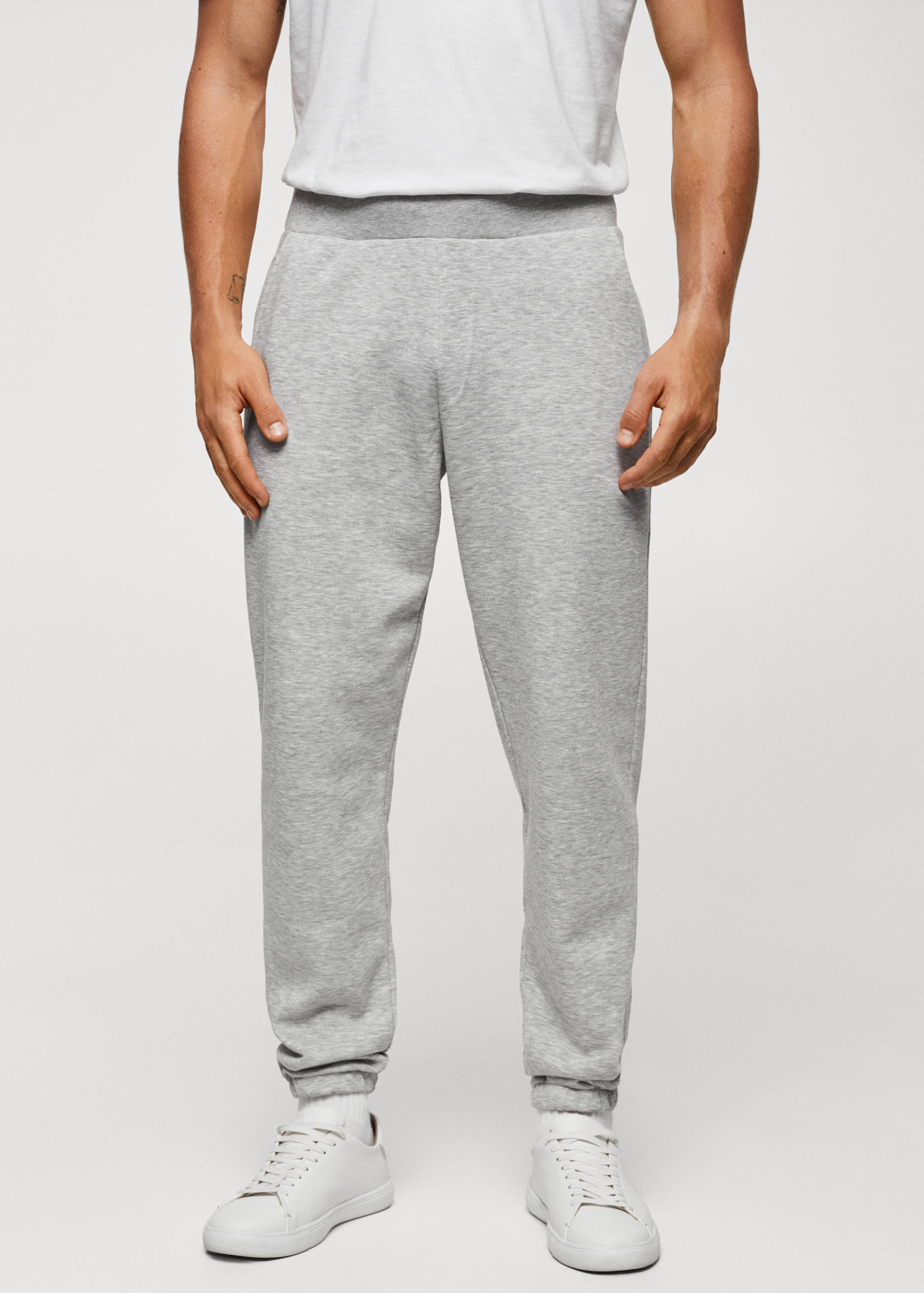 Pantalon jogger coton - Plan moyen