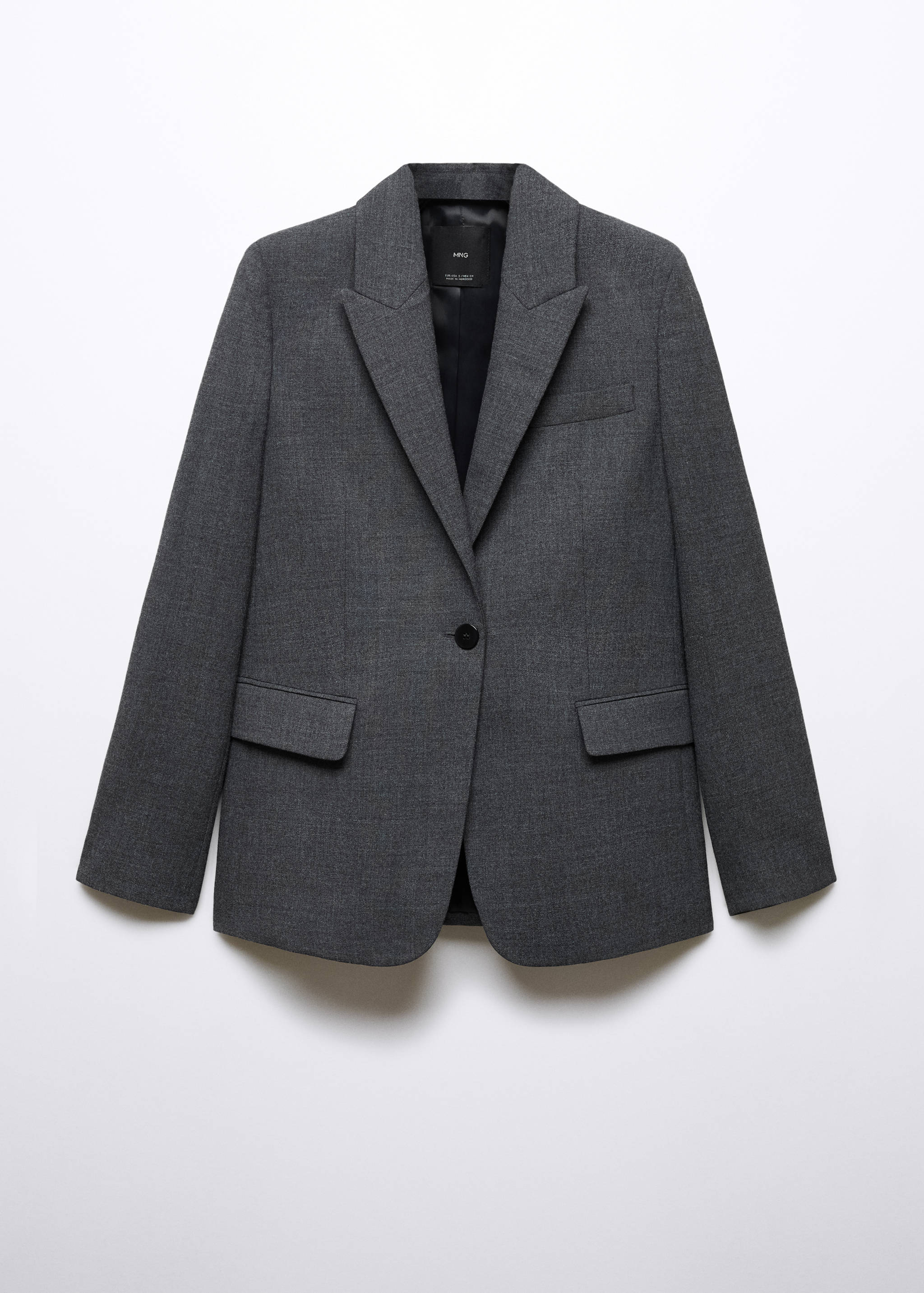 Структурированный костюмный пиджак - Изделие без модели