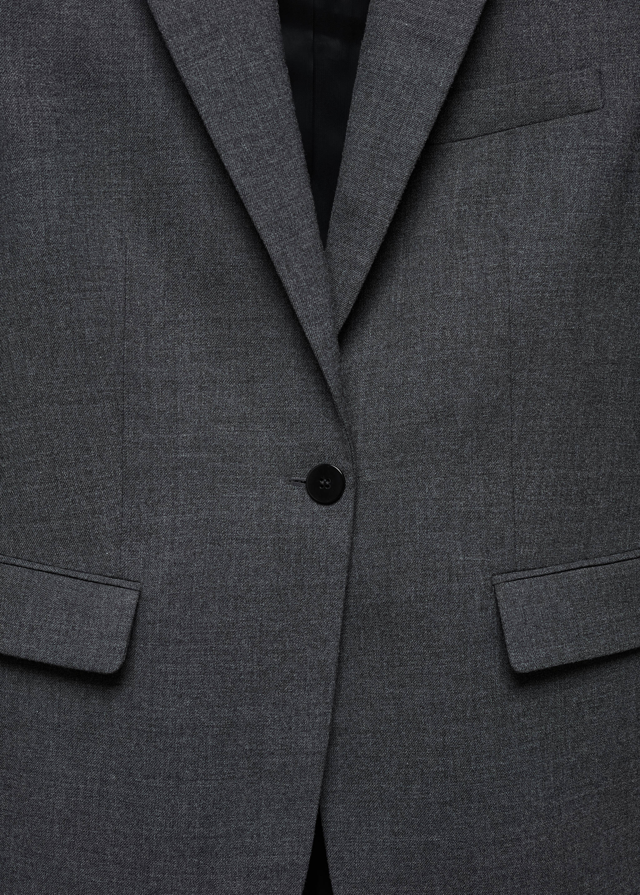Структурированный костюмный пиджак - Деталь изделия 8
