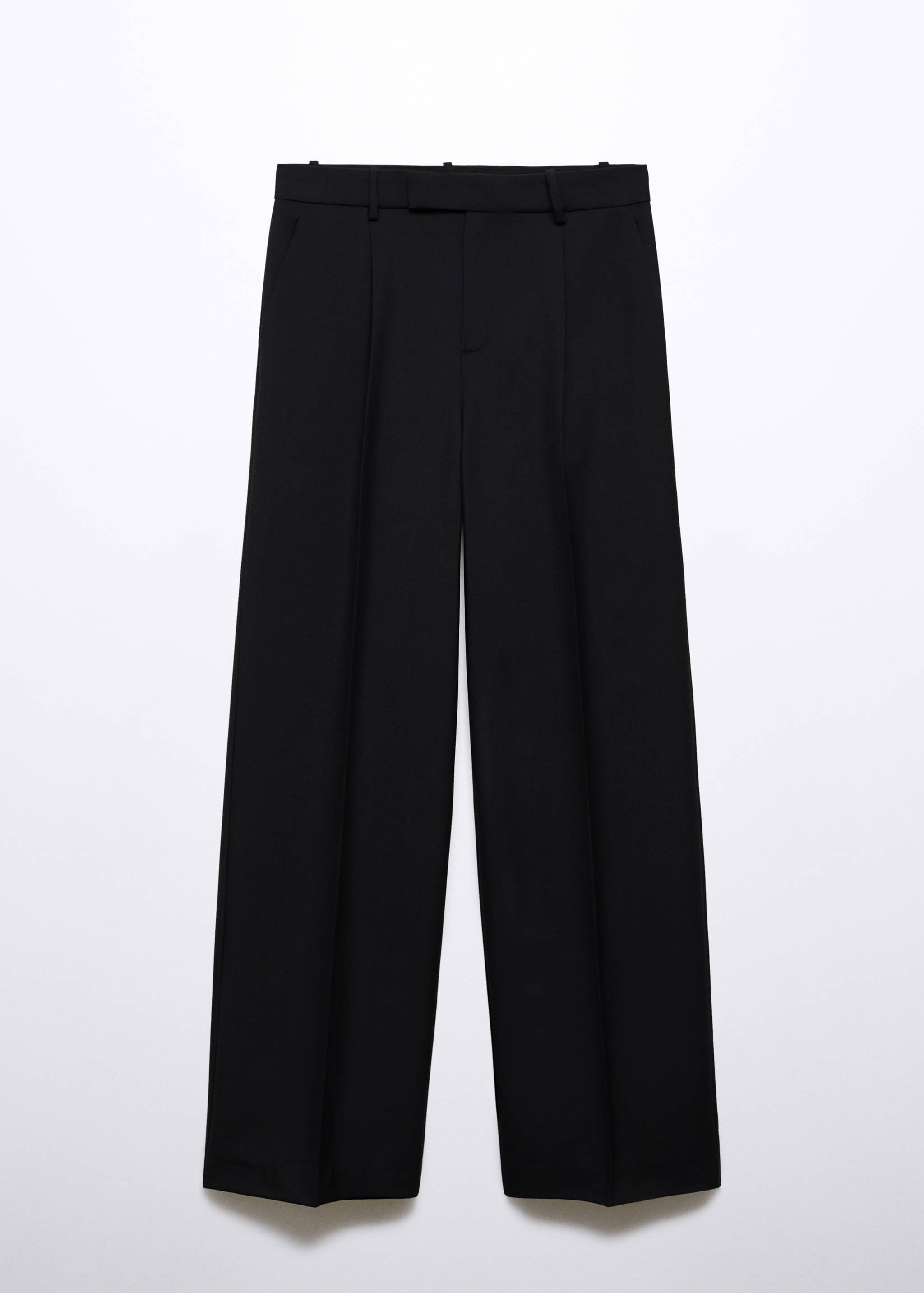 Wide leg wool suit trousers - Article without model
