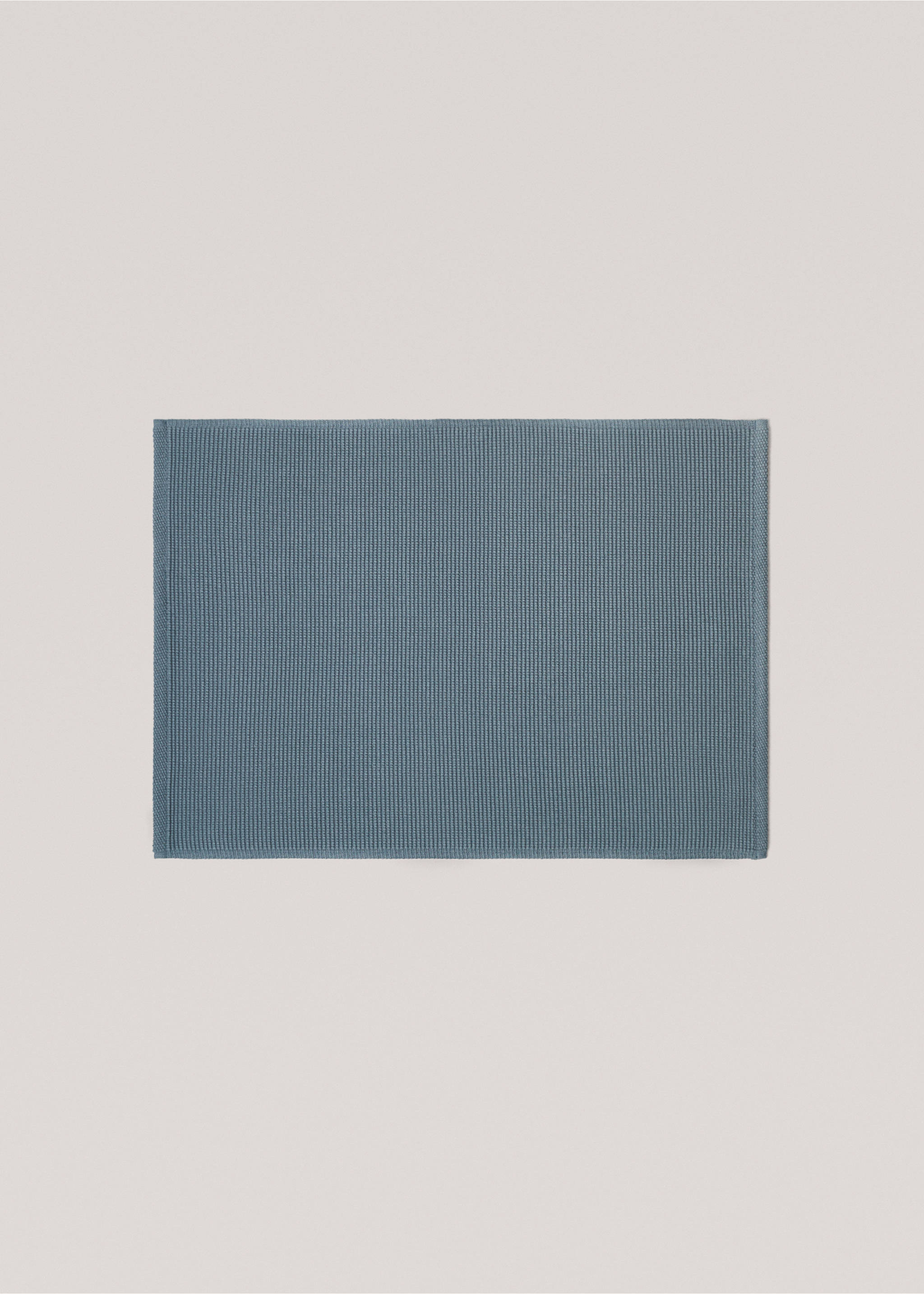 Alfombra baño rizo boucle 50x70cm - Artículo sin modelo, Azul petróleo. Ref: 57066318-00.