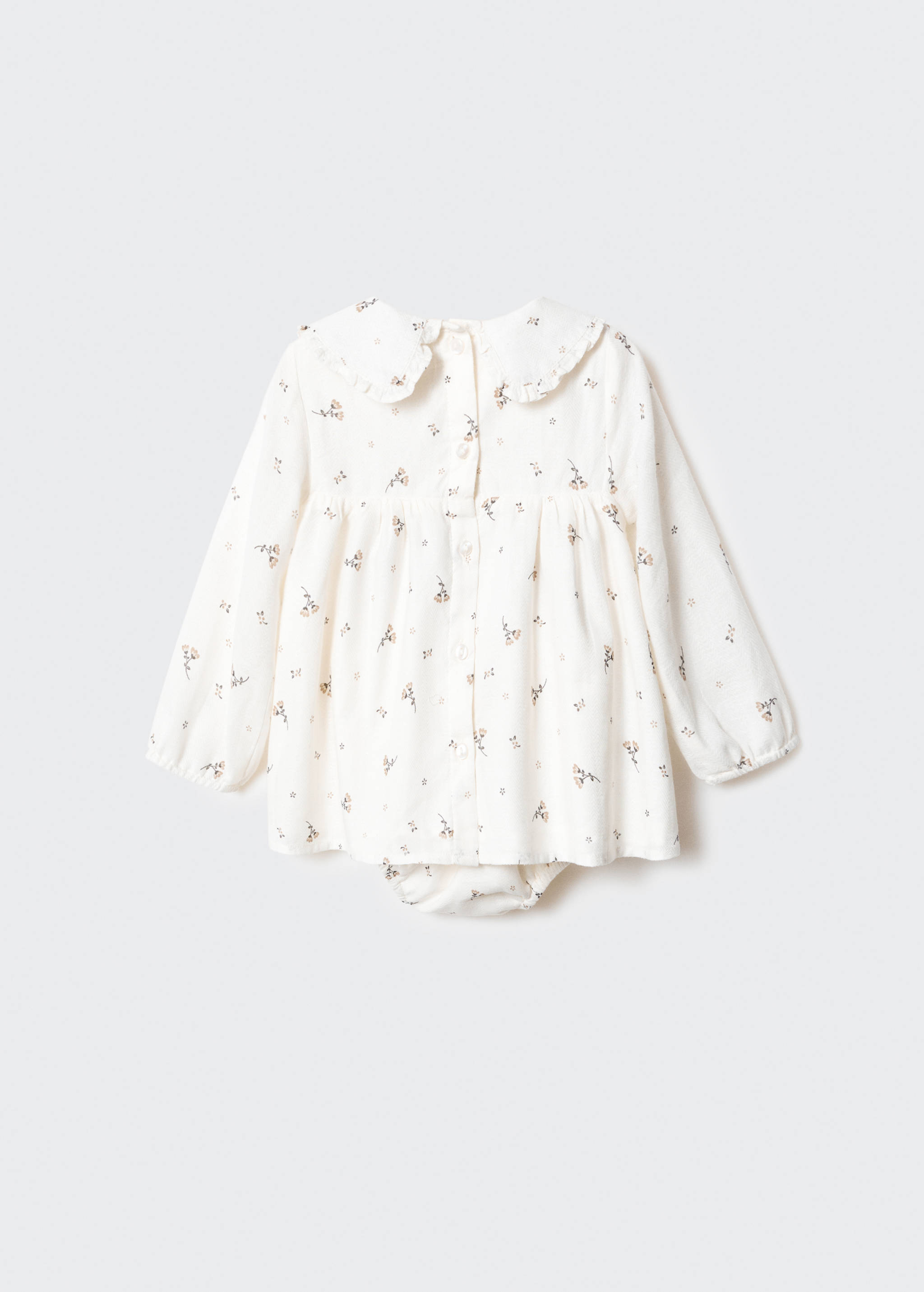 Floral dress - Reverse of the article