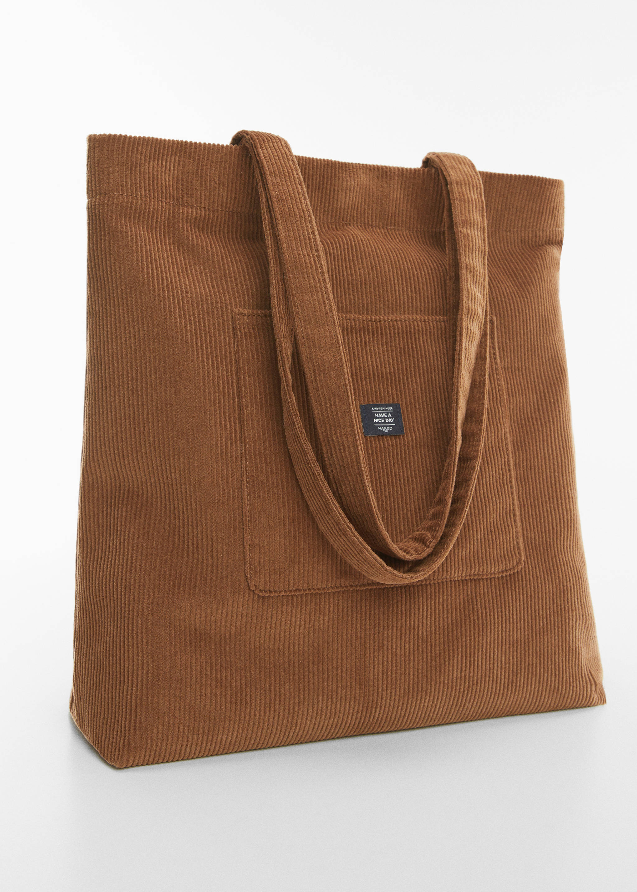 Corduroy bag - Medium plane