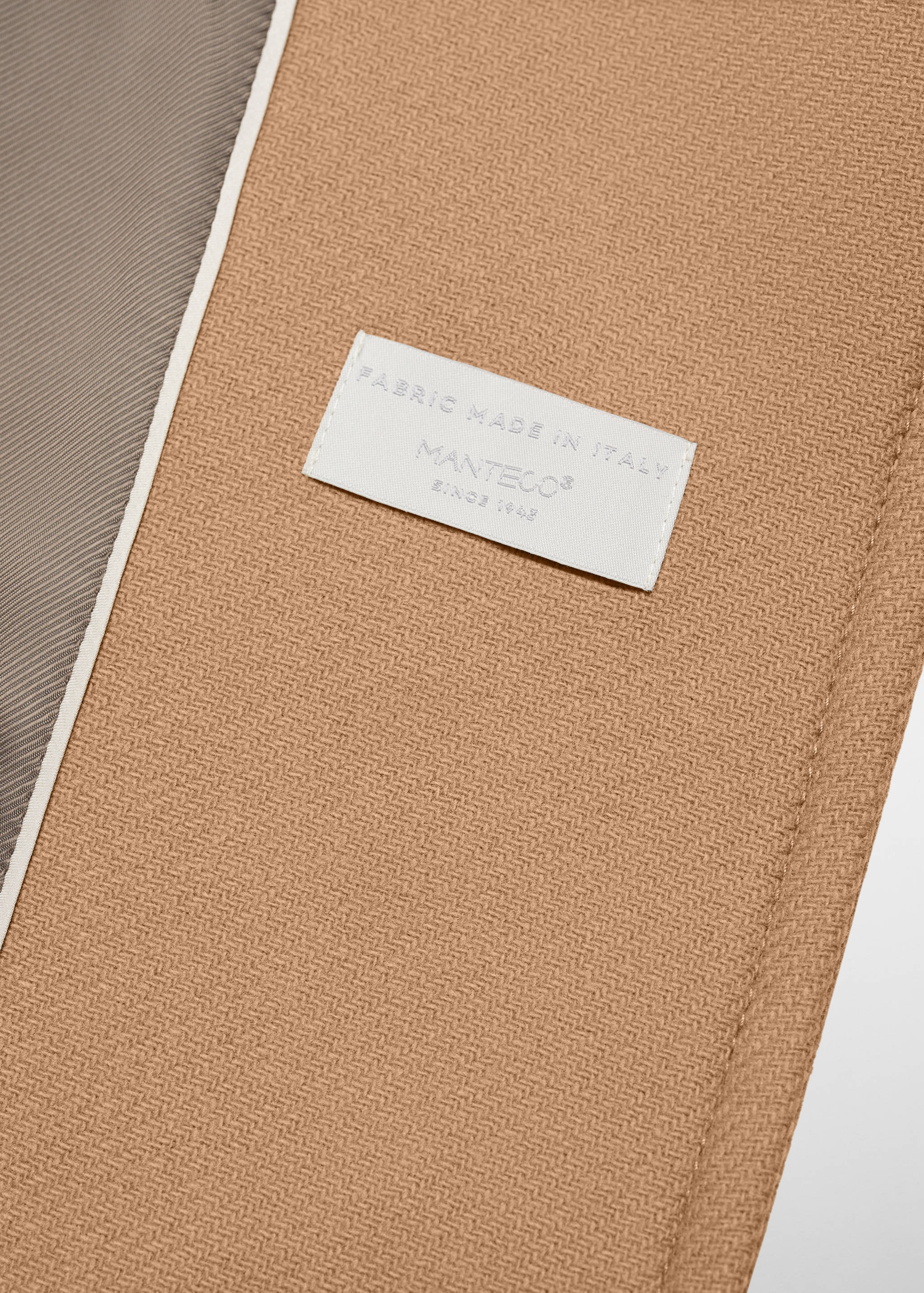 Manteco wool coat with oversized lapels - Details of the article 0