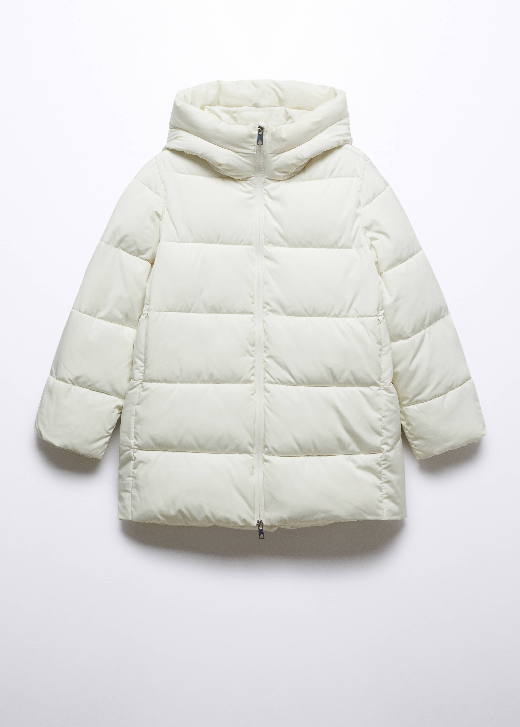 Hood puffer coat - Article without model