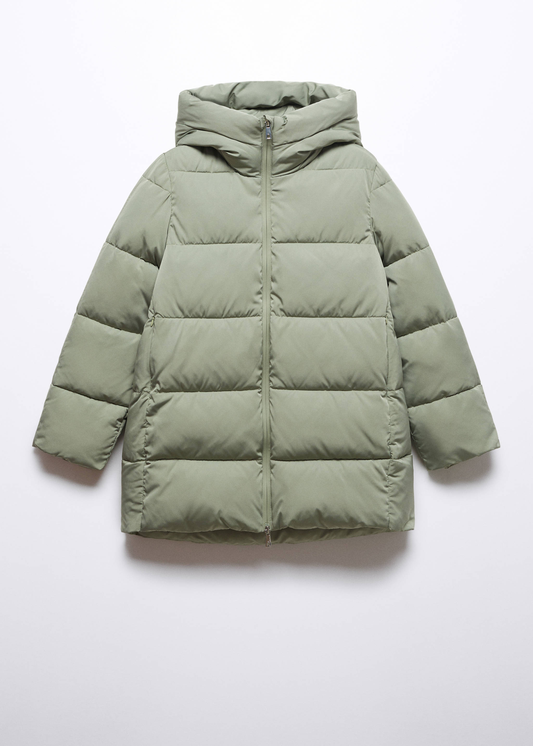 Hood puffer coat - Article without model