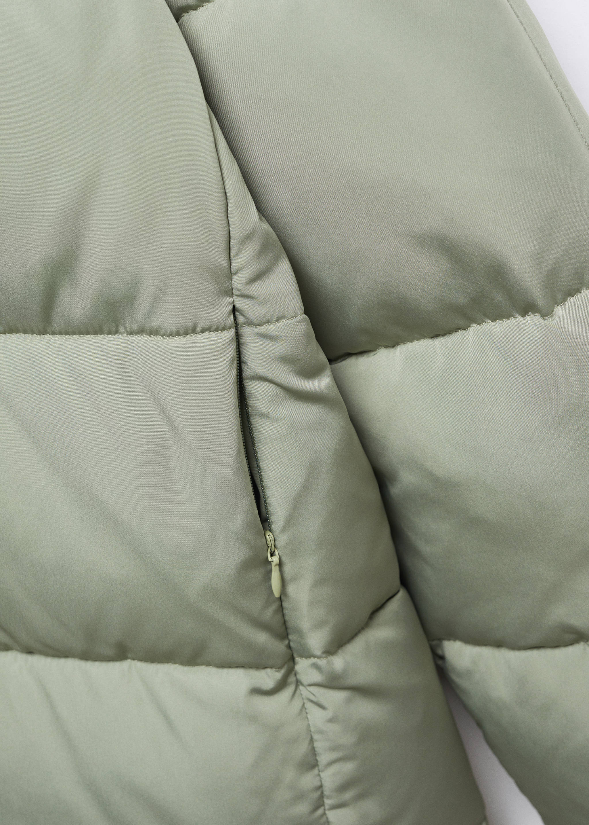 Hood puffer coat - Details of the article 8