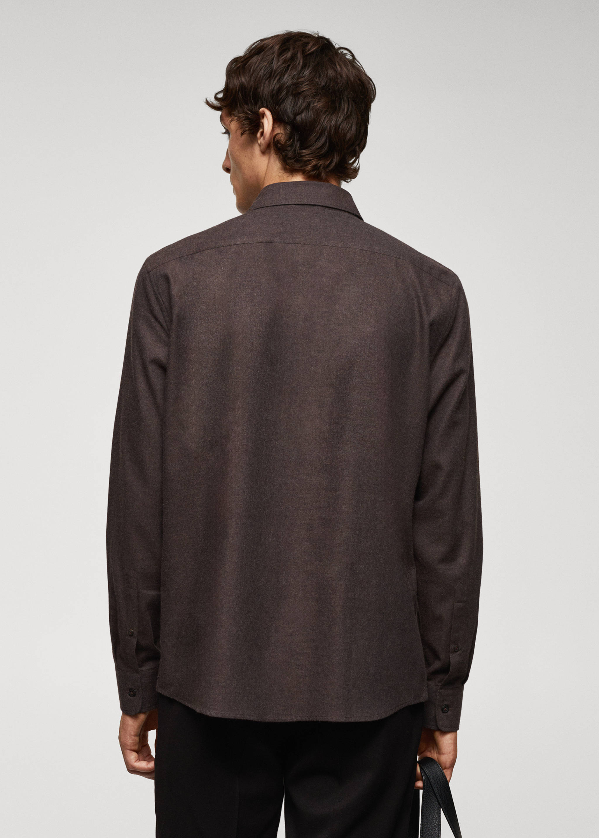 Chemise fil à fil 100% coton - Verso de l’article