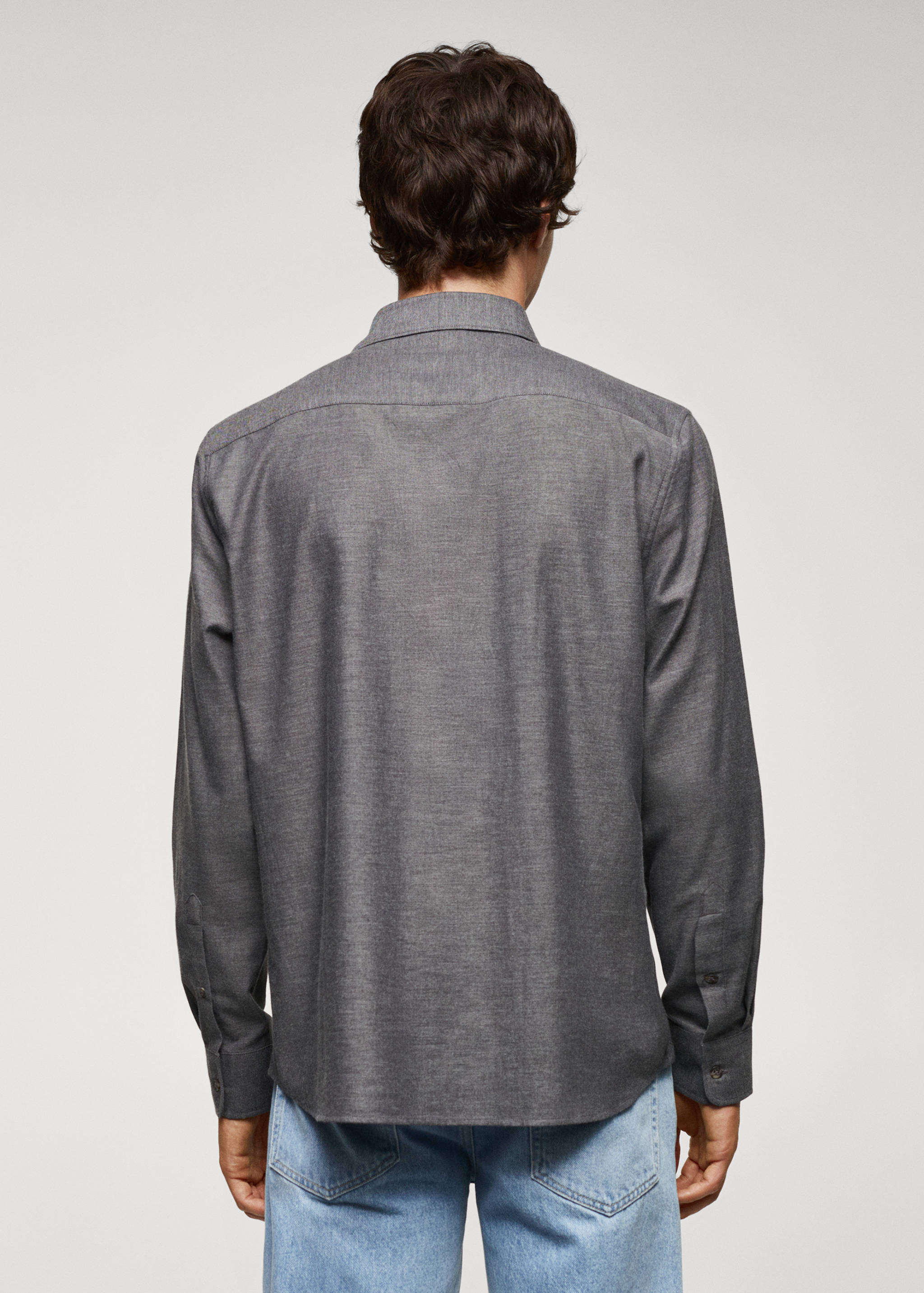 Chemise fil à fil 100% coton - Verso de l’article