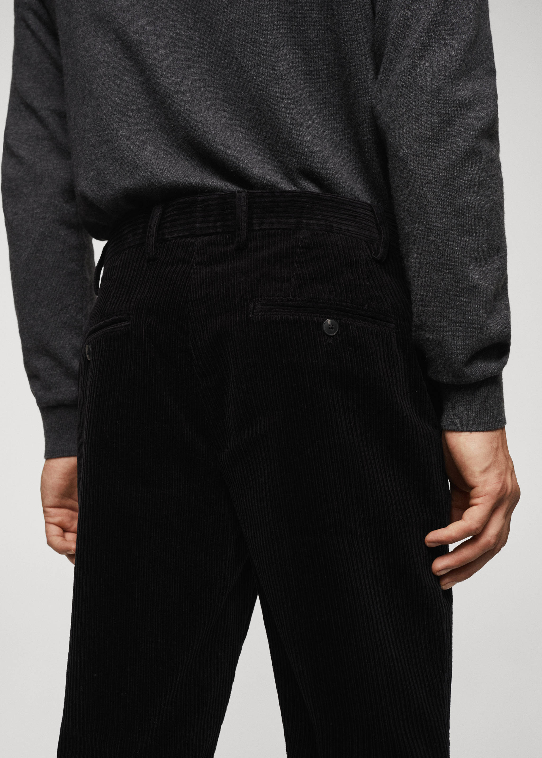 Pantalons slim fit pana - Detall de l'article 4